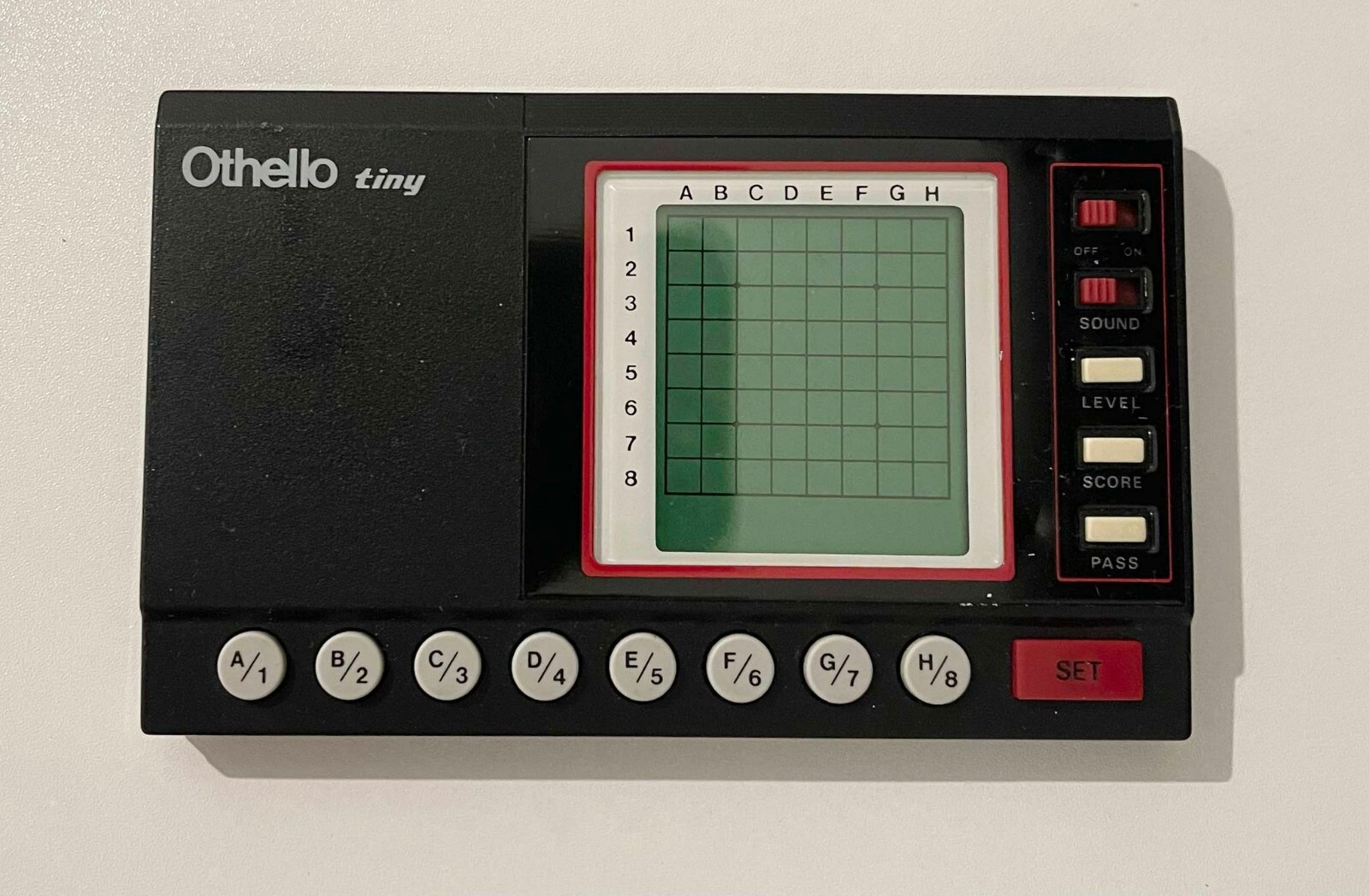 🔥RARE🔥 Tsukuda LCD Game Othello Tiny. Made in Japan Original Retro Game