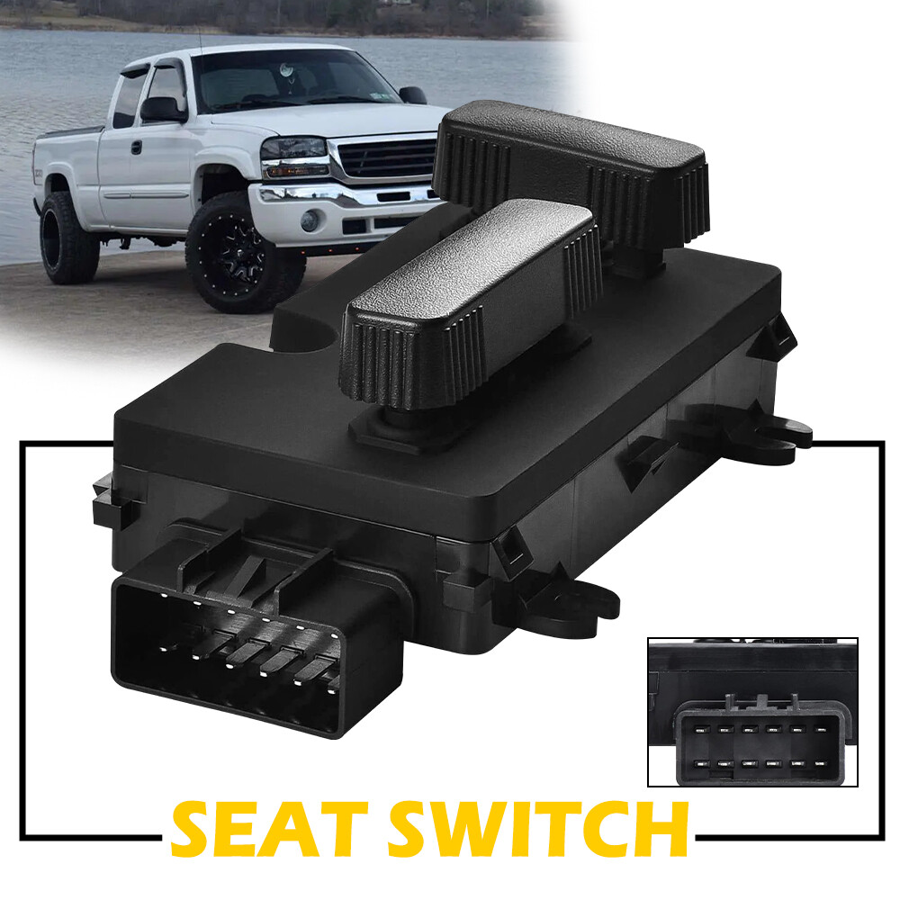 Driver Side Power Seat Switch For 1999-2006 GMC Sierra 1500 2500 3500 Waterproof