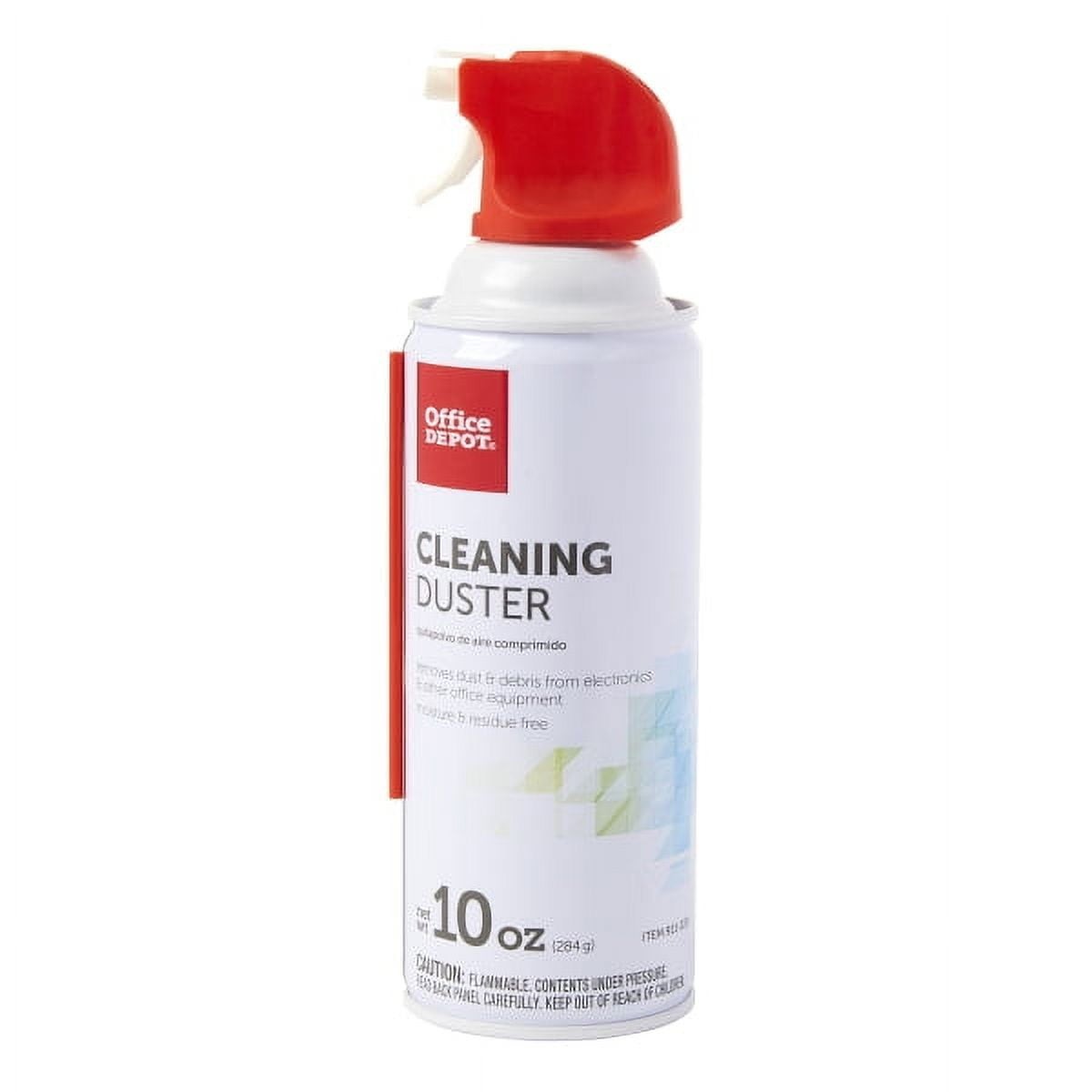 Office Depot Cleaning Duster Compressed Air Spray Cans 10 oz Multi-Pack Electron