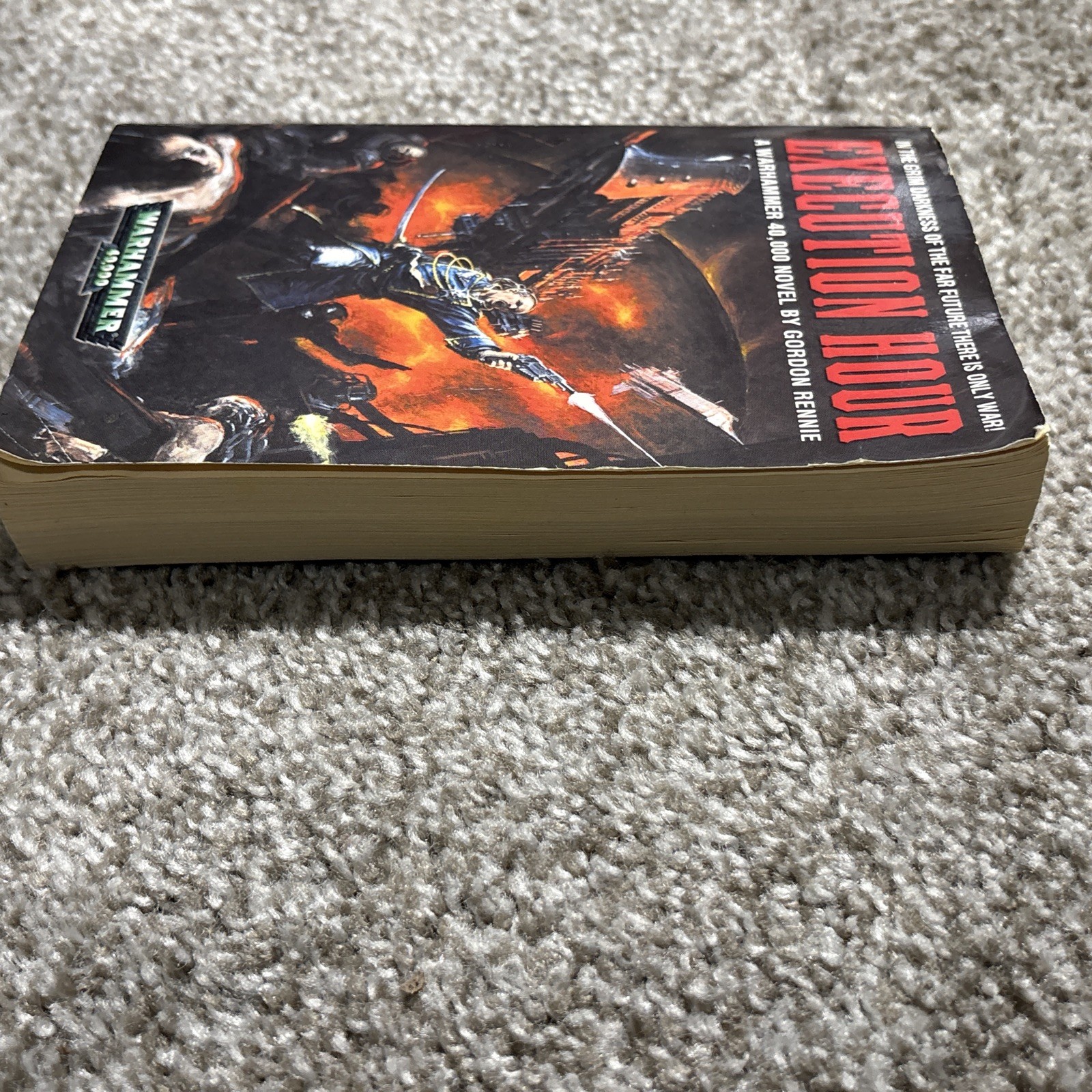 Execution Hour Warhammer 40K Book Gordon Rennie VG