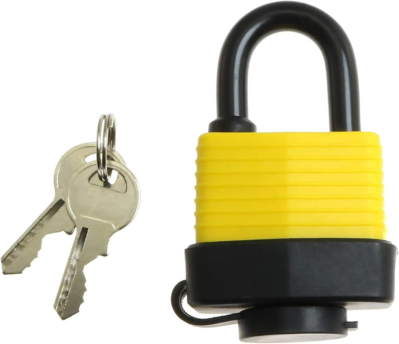 40Mm Waterproof Padlock Weather Resistant Covered Laminated Steel Pad Lock with