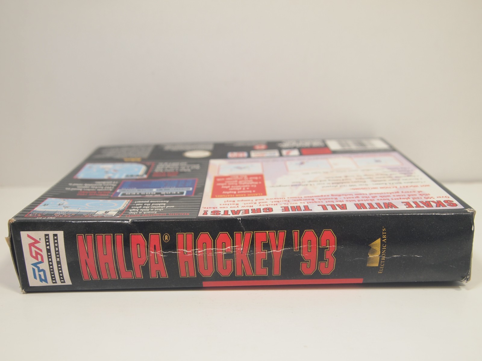NHLPA Hockey 93 (Super Nintendo | SNES) Authentic BOX ONLY