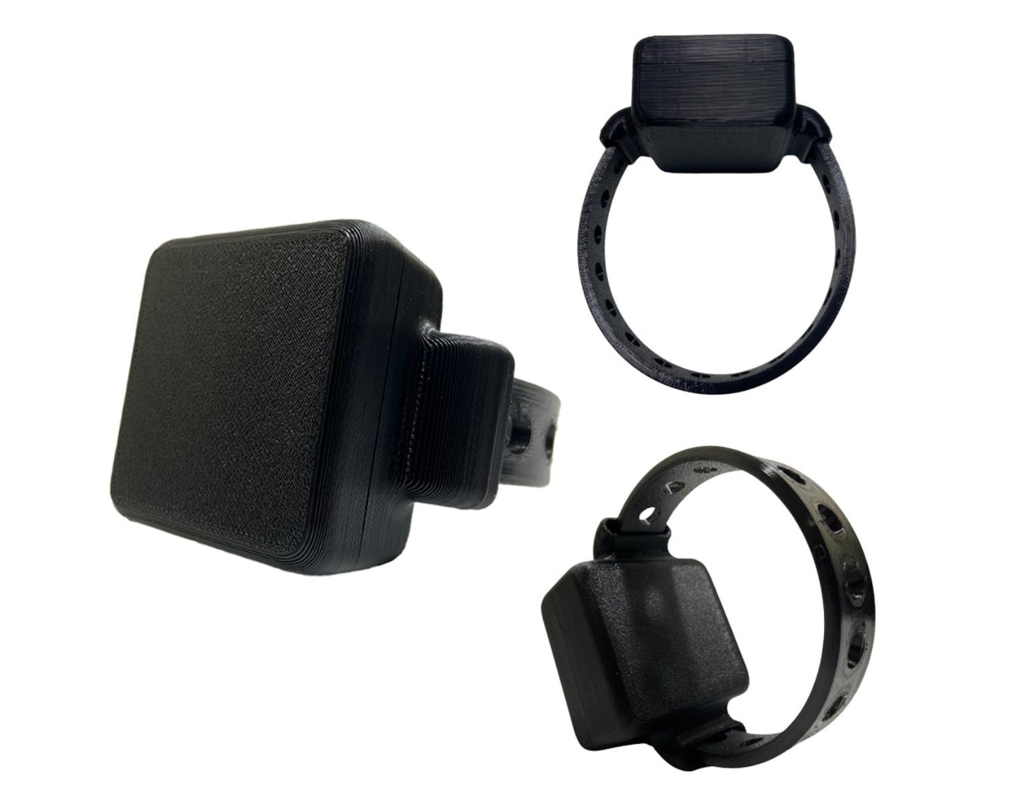 Fake/Prop - Ankle Monitor, House Arrest Bracelet, GPS Tracker One Size, Black