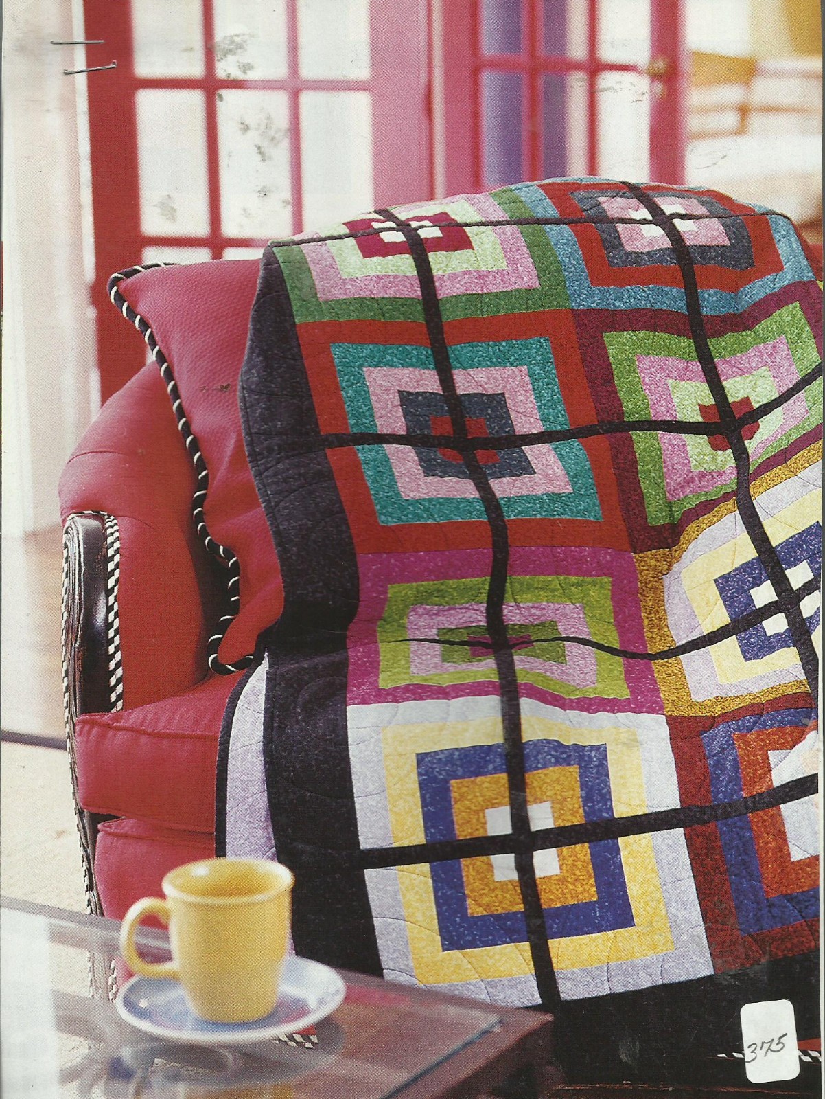 B0087  BLOCK PARTY  QUILT PATTERN/INSTRUCTIONS