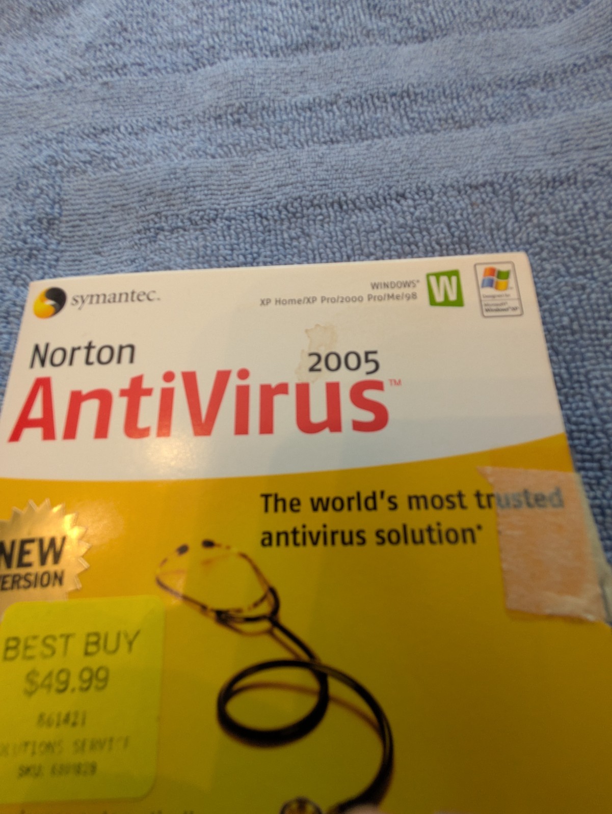 Norton 2005 for Windows CD-ROM Symantec Anti Virus Used
