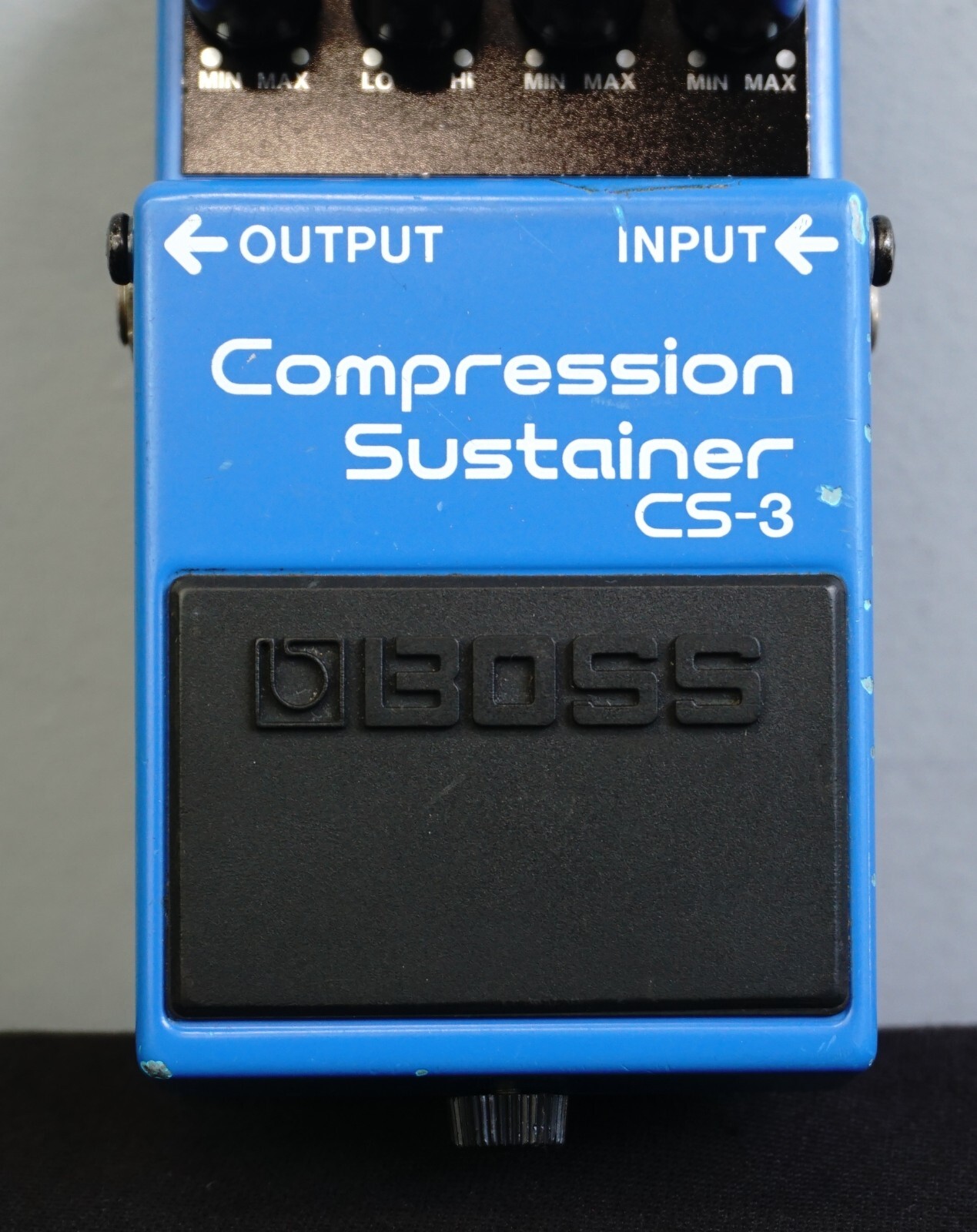 Boss CS-3 90's Blue Compression Sustainer Guitar Effects Pedal - MIT