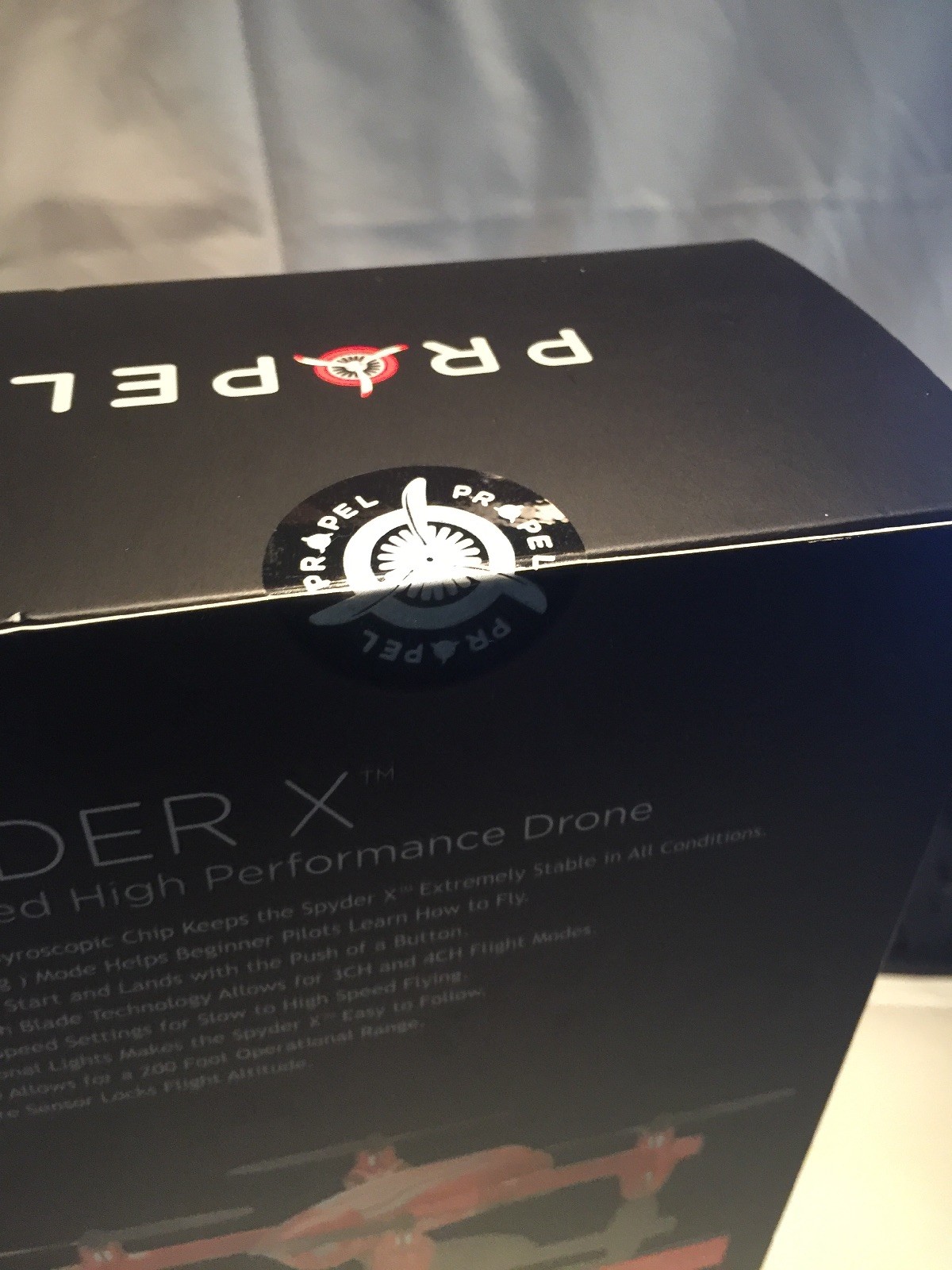 New Propel Spyder-X High Performance Stunt Drone - Titanium