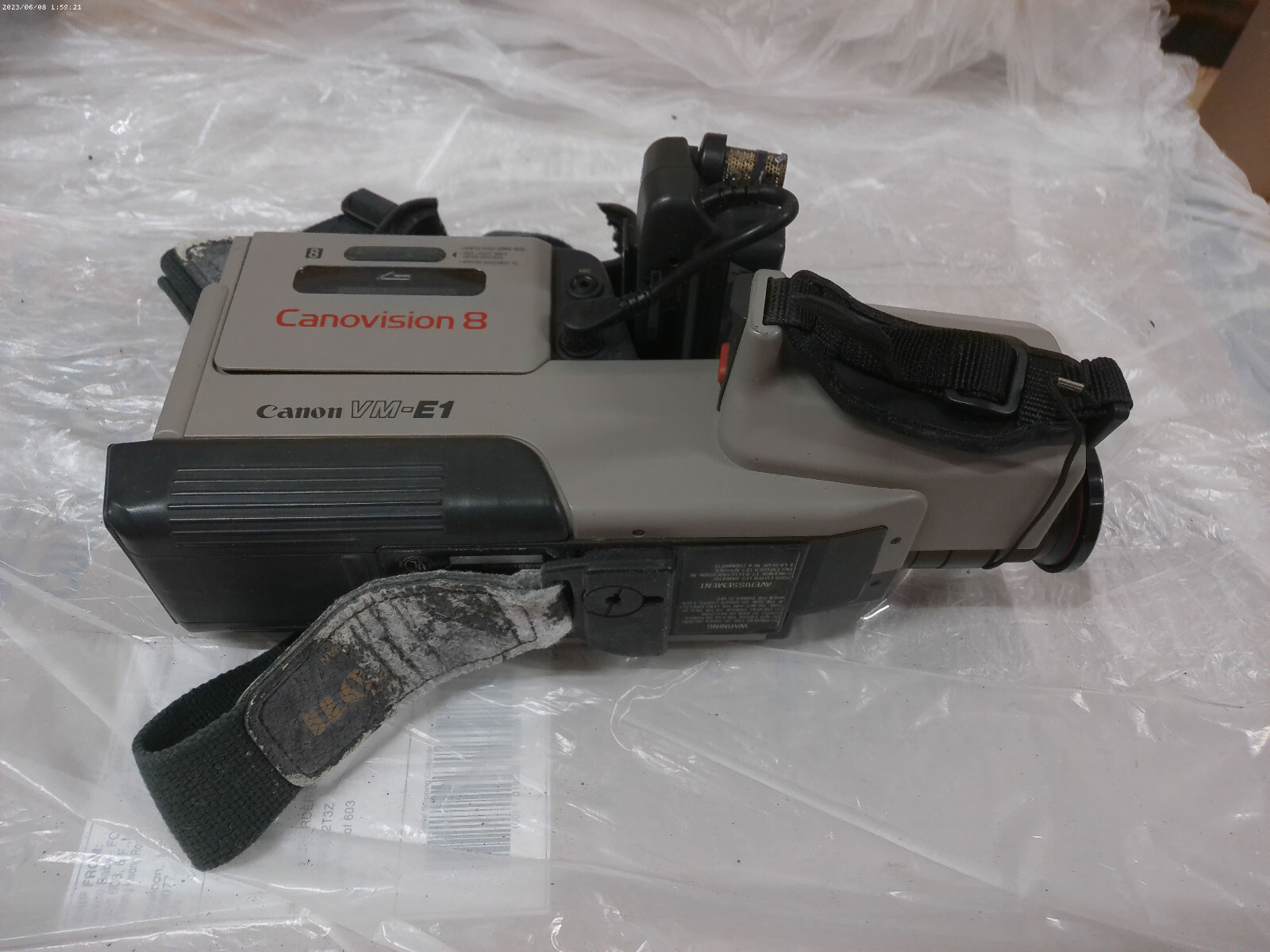 Vintage Canon Canovision 8 VM-E1 Camera Bundle w/ Bag Case