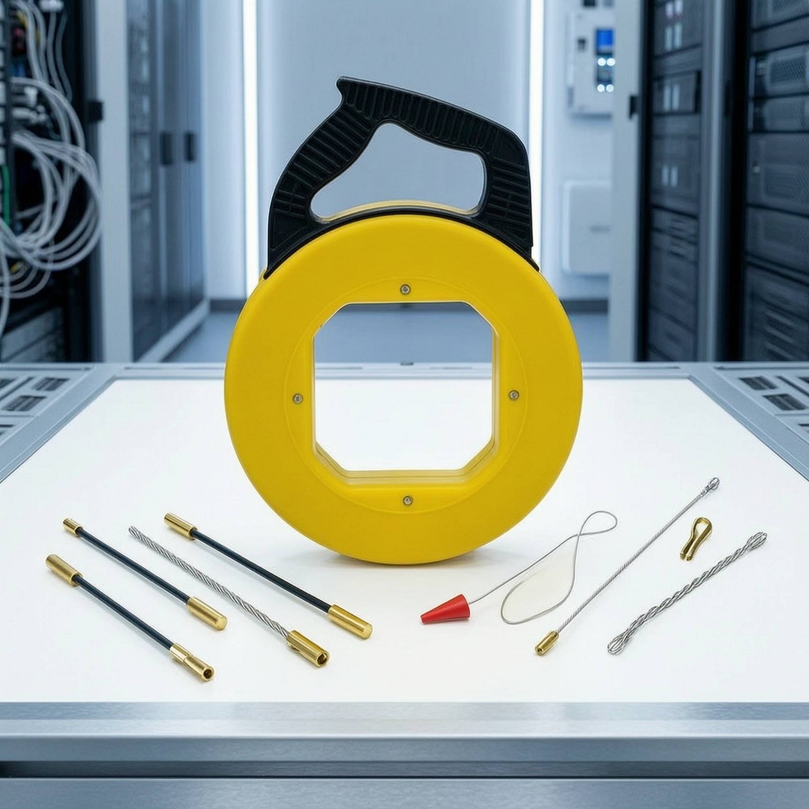 Cable Pulling Reel Flexible Wire Pulling Tape Reliable for Renovation