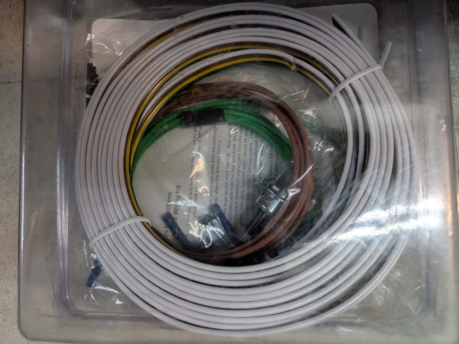 BLUE OX OEM BULB & SOCKET TAILIGHT WIRING KIT BX8869