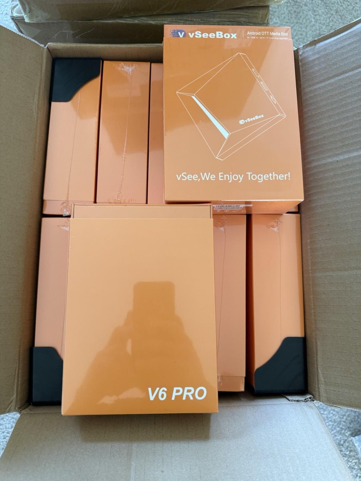 VSEEBOX V6 Pro Box - Fast Free Shipping - Authorized Dealer - 2026 Model