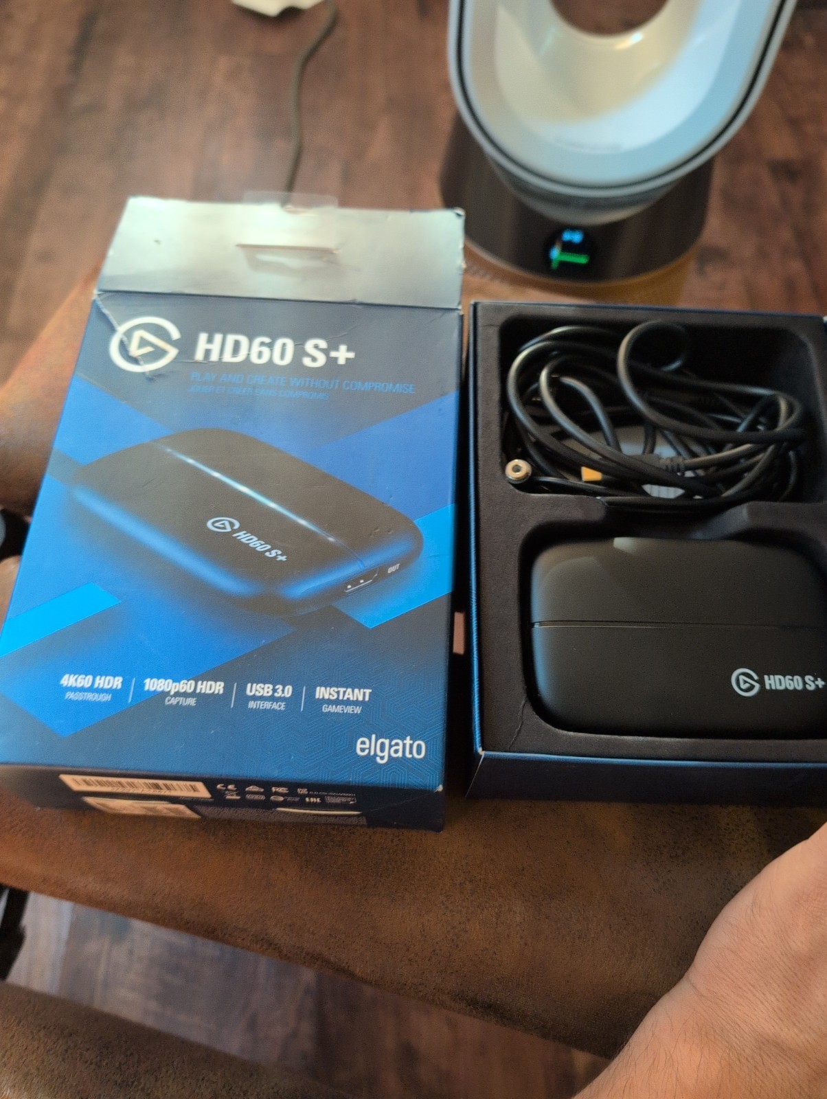 Elgato HD60 S+ Plus Model 20GAR9901 Capture Card With USB Cord Tested Working