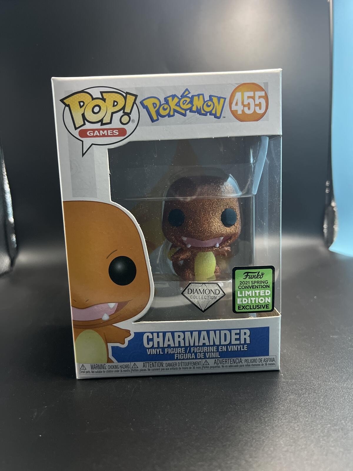 Funko Pop! Diamond Charmander 2021 Spring Convention Limited Edition Exclusive