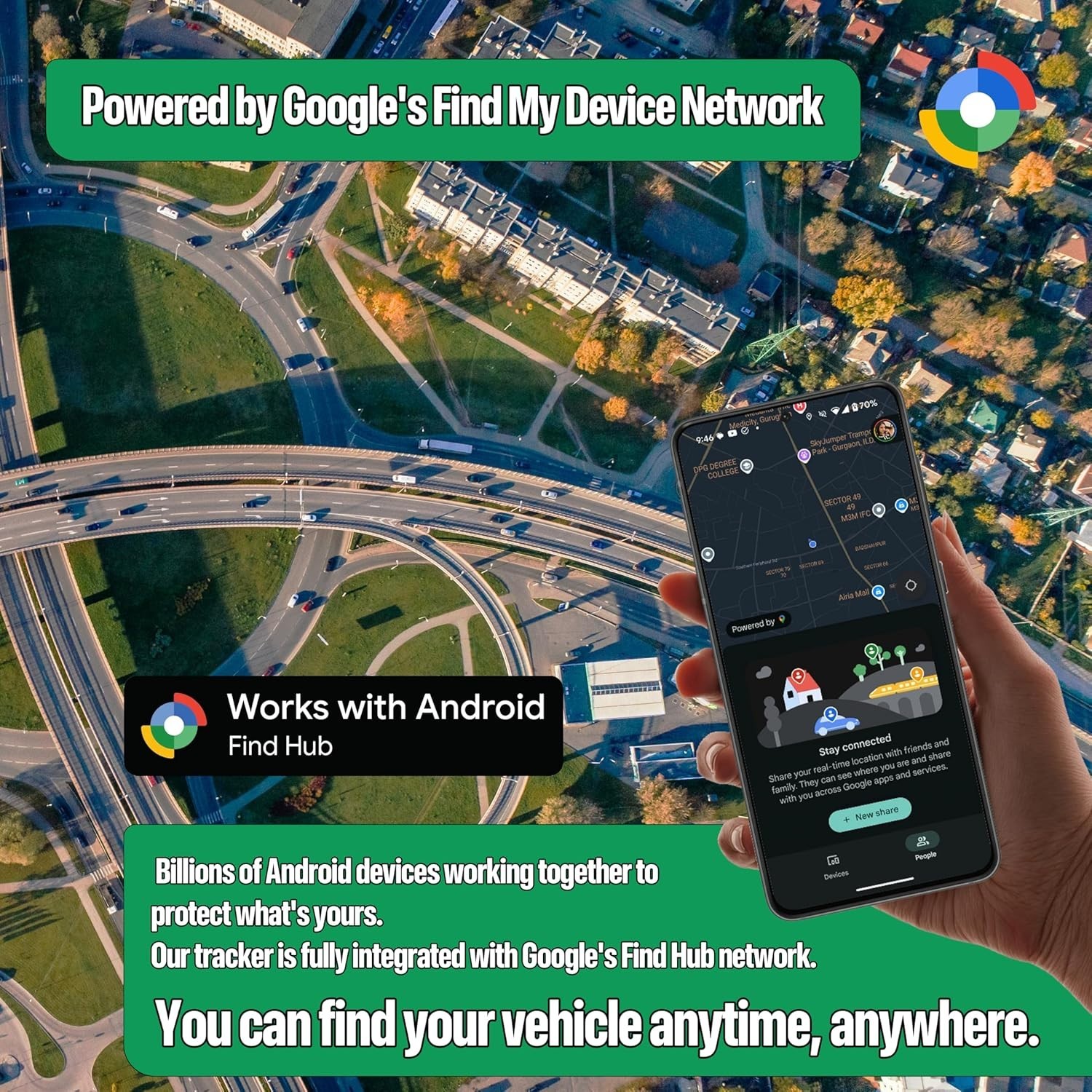 Powerful Hidden GPS Tracker for Vehicles – Bluetooth Connectivity, Easy Install
