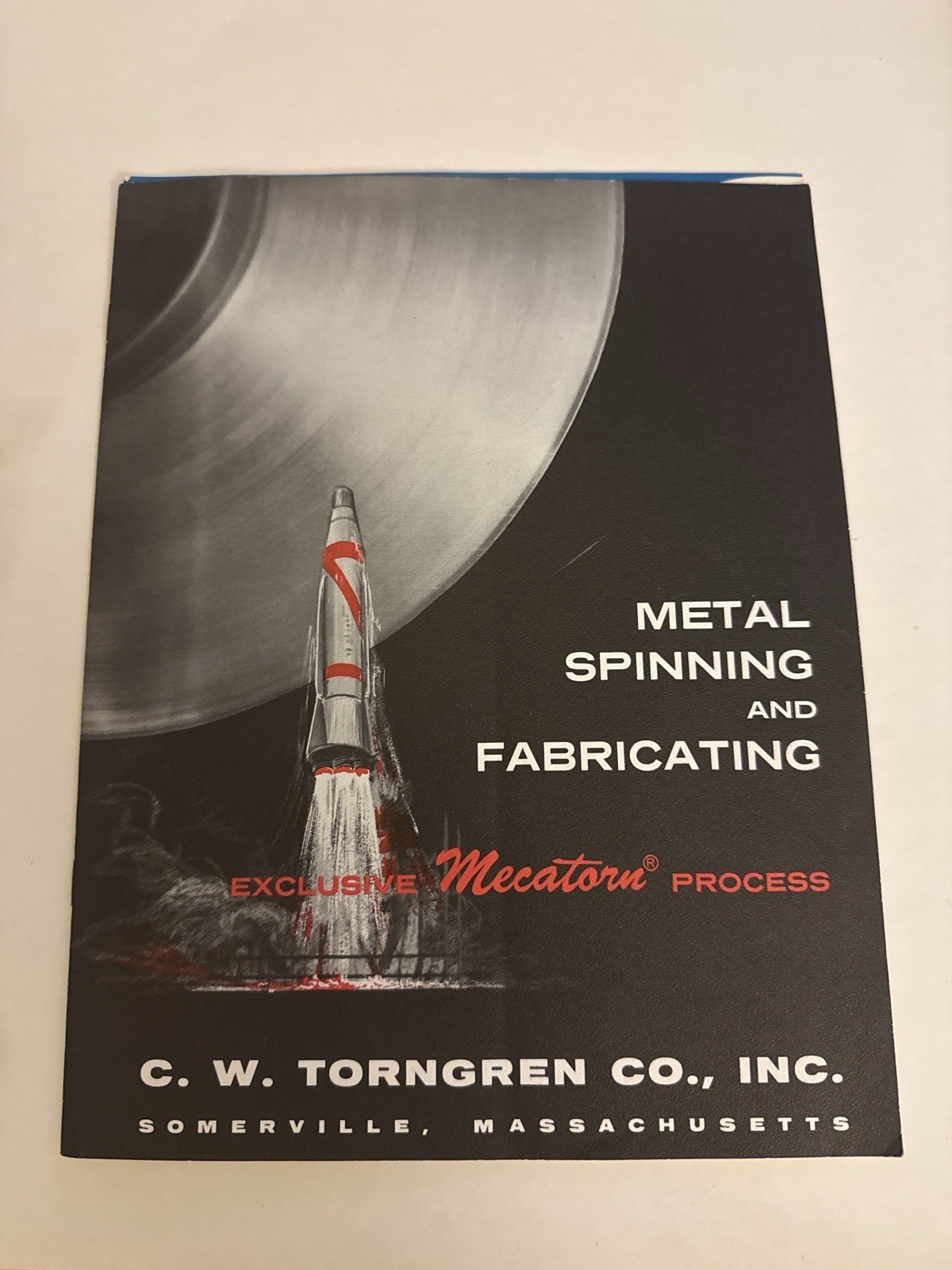 1960 C.W. Torngren Metal Spinning Catalog Parabolic Reflectors Space Age