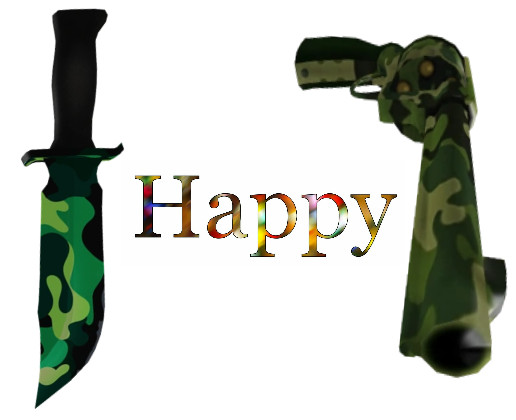 CAMO GUN & KNIFE💚🔥💚FAST DELIVERY!!!💚🔥💚MM2 ROBLX UNCOMMON COLLECTIBLES