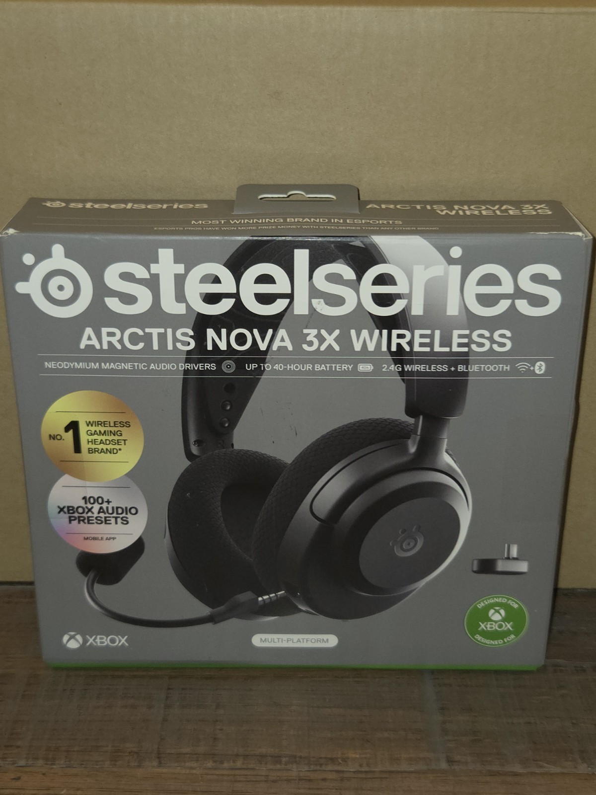 New & Sealed! SteelSeries Arctis Nova 3X Wireless Multi-Platform Gaming Headset