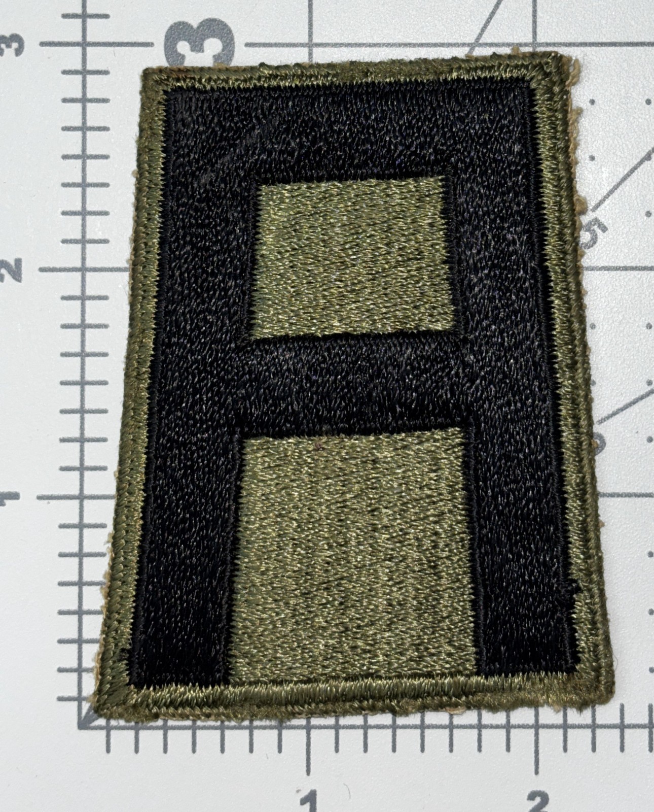 WW 2 US Army 1st Army Patch Inv# K8907