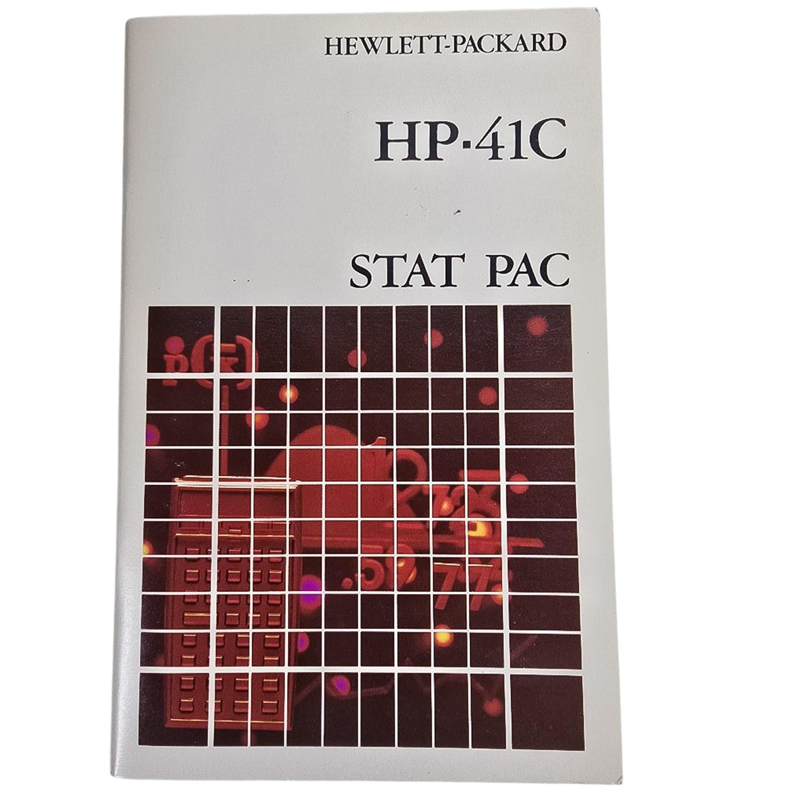 Vintage HP-41C Stat Pac Application Module Manual Calculator 00041-90030 1984 HP