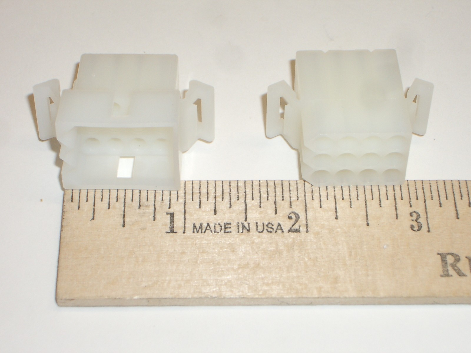 MOLEX 76650-0069 .062" 12 CIRCUIT POWER PLUG RECEPTACLE SOCKET SET OF 1 W/ PINS
