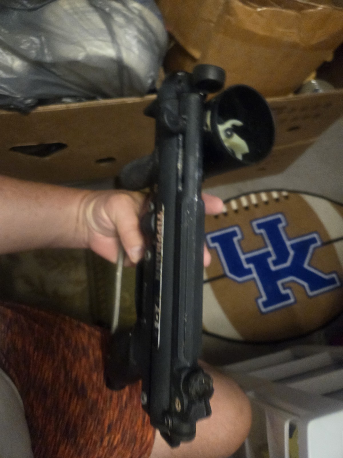 Tippmann A-5 With Cyclone Feed System Paintball Gun