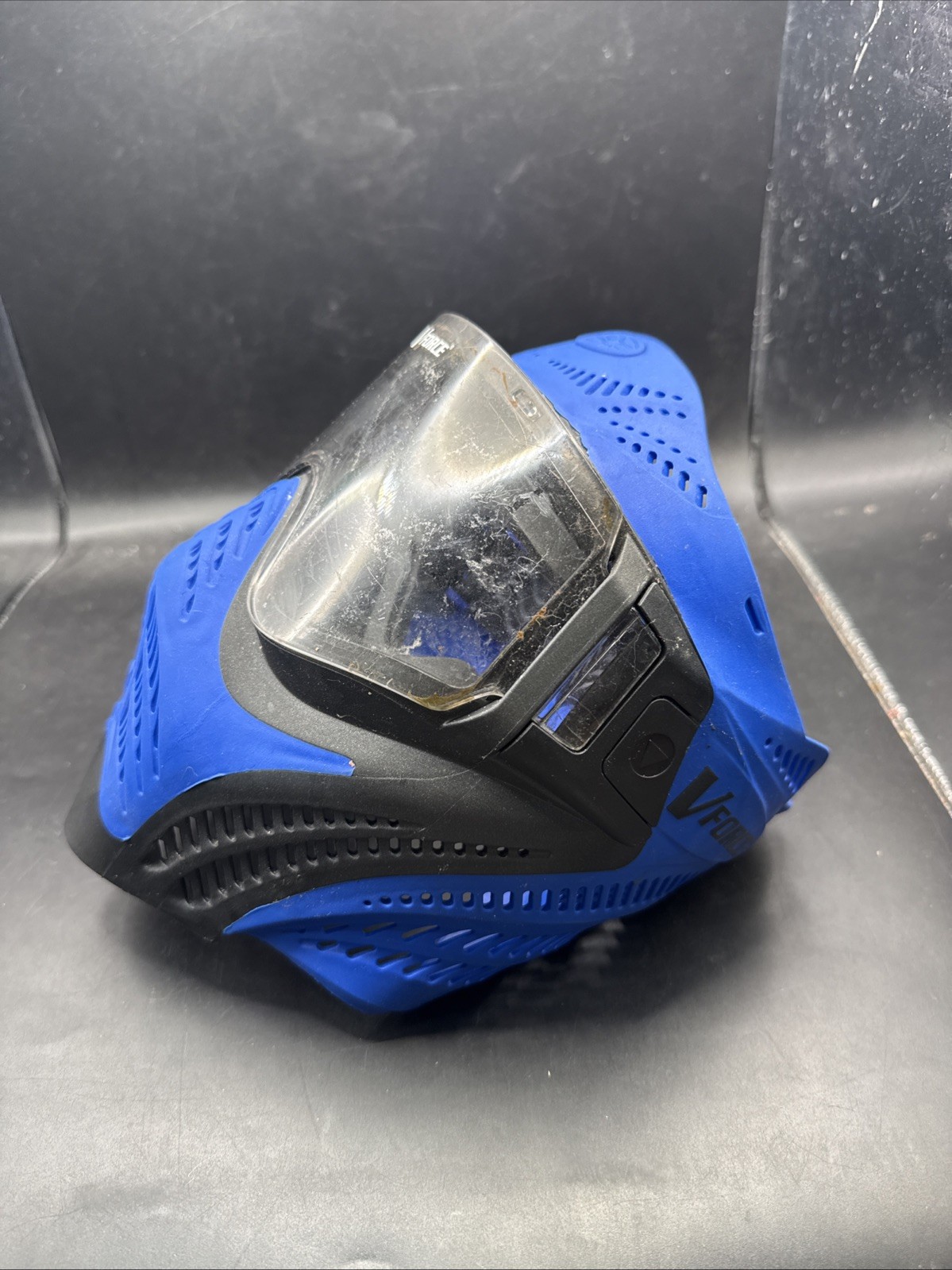 VForce Profiler Paintball Mask Black & Blue Used