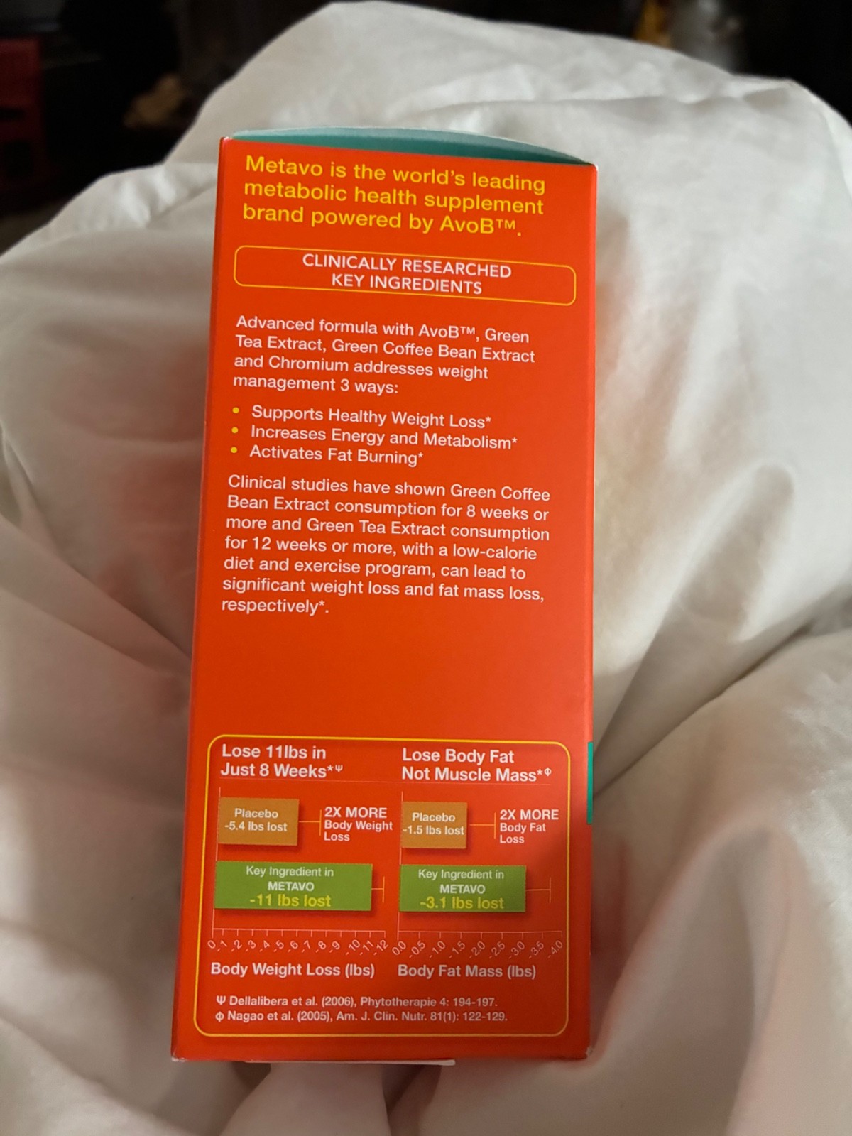 Metavo Advanced Weight Support – Natural Diet Supplements with Essential Nutr...