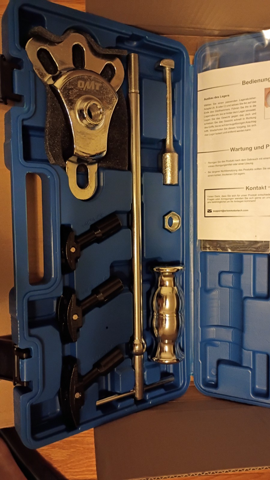 rear axle bearing puller
