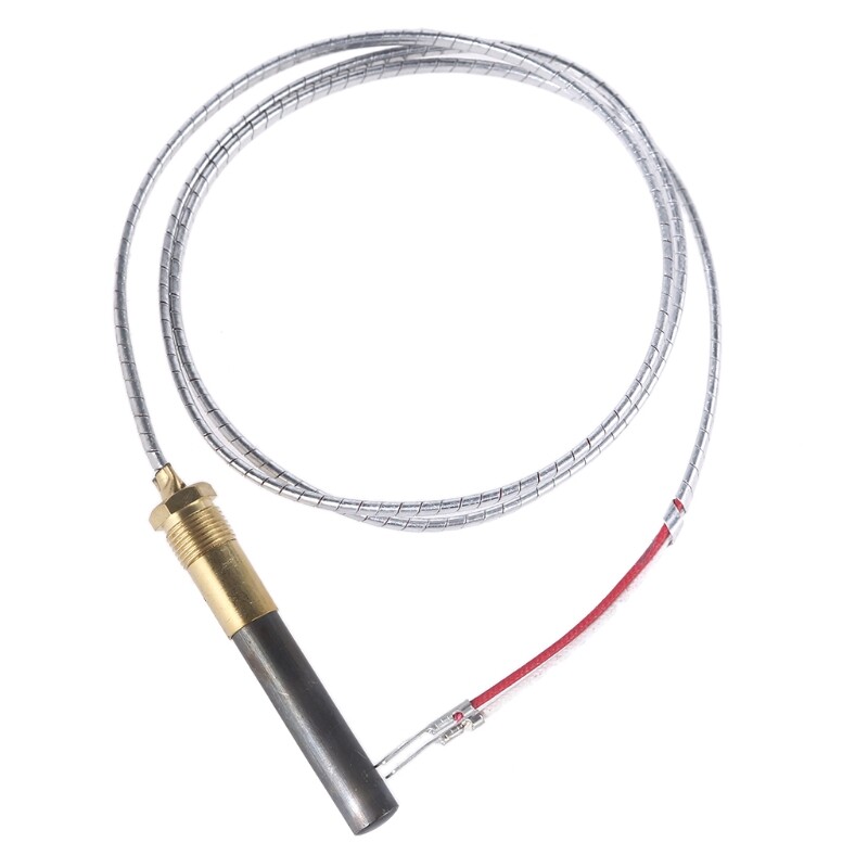 Gas Fryer Thermopile Thermocouple 2-Wire Replacement Temperature Sensor