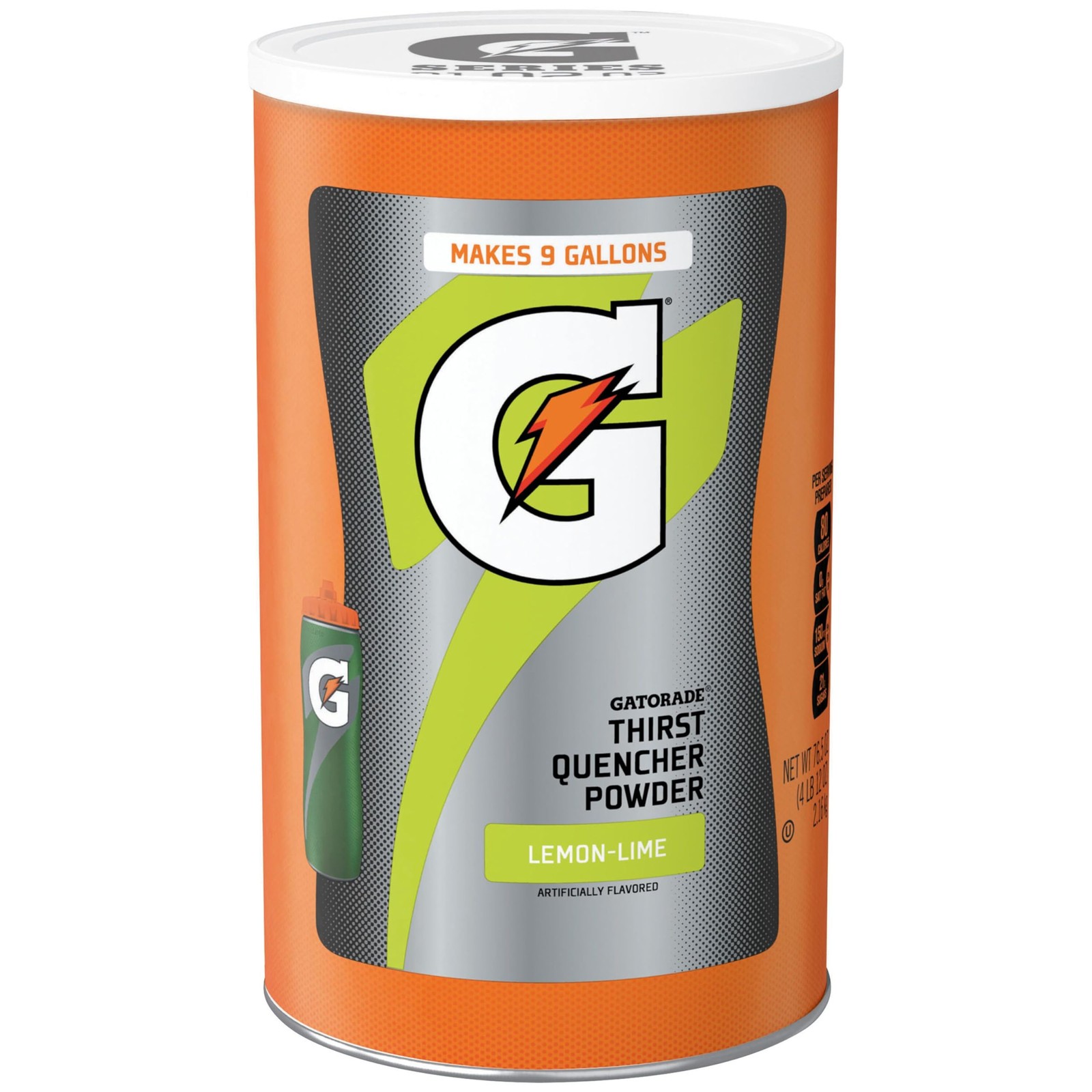 Gatorade Thirst Quencher Powder, Lemon 76.5 Ounce (Pack of 1), Lemon-Lime