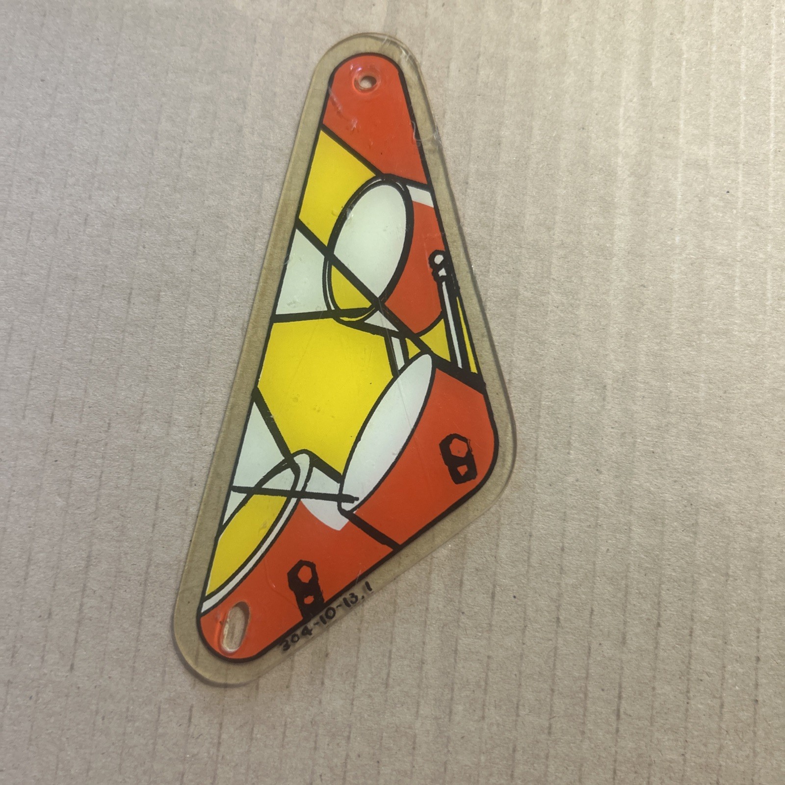 The Pinball Wizard BALLY 304 – 10– 13 Slingshot Pinball Plastic Part Bp2
