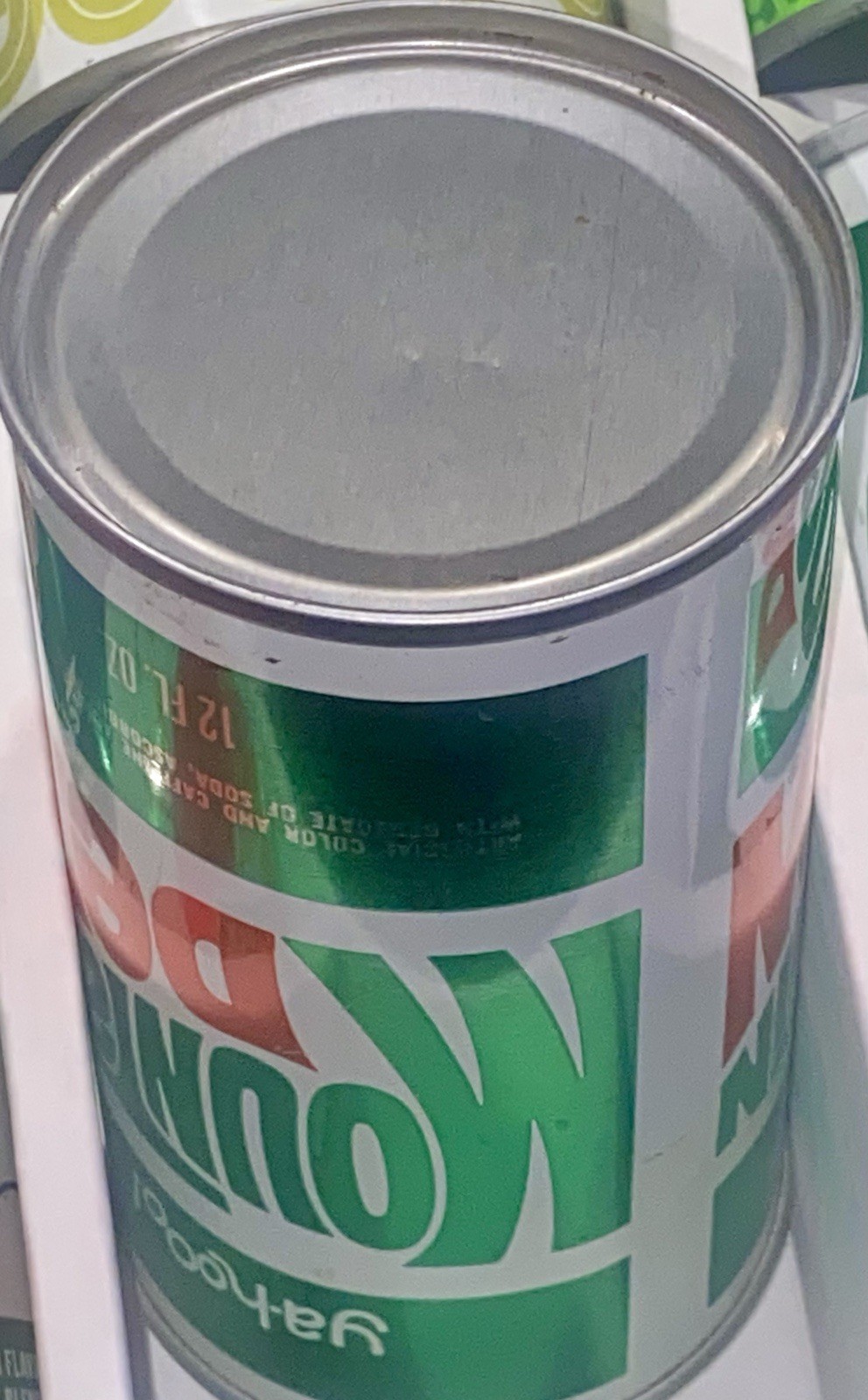 Mountain Dew (YA-HOOO!) Pull Tab Can 1970. Minty!!
