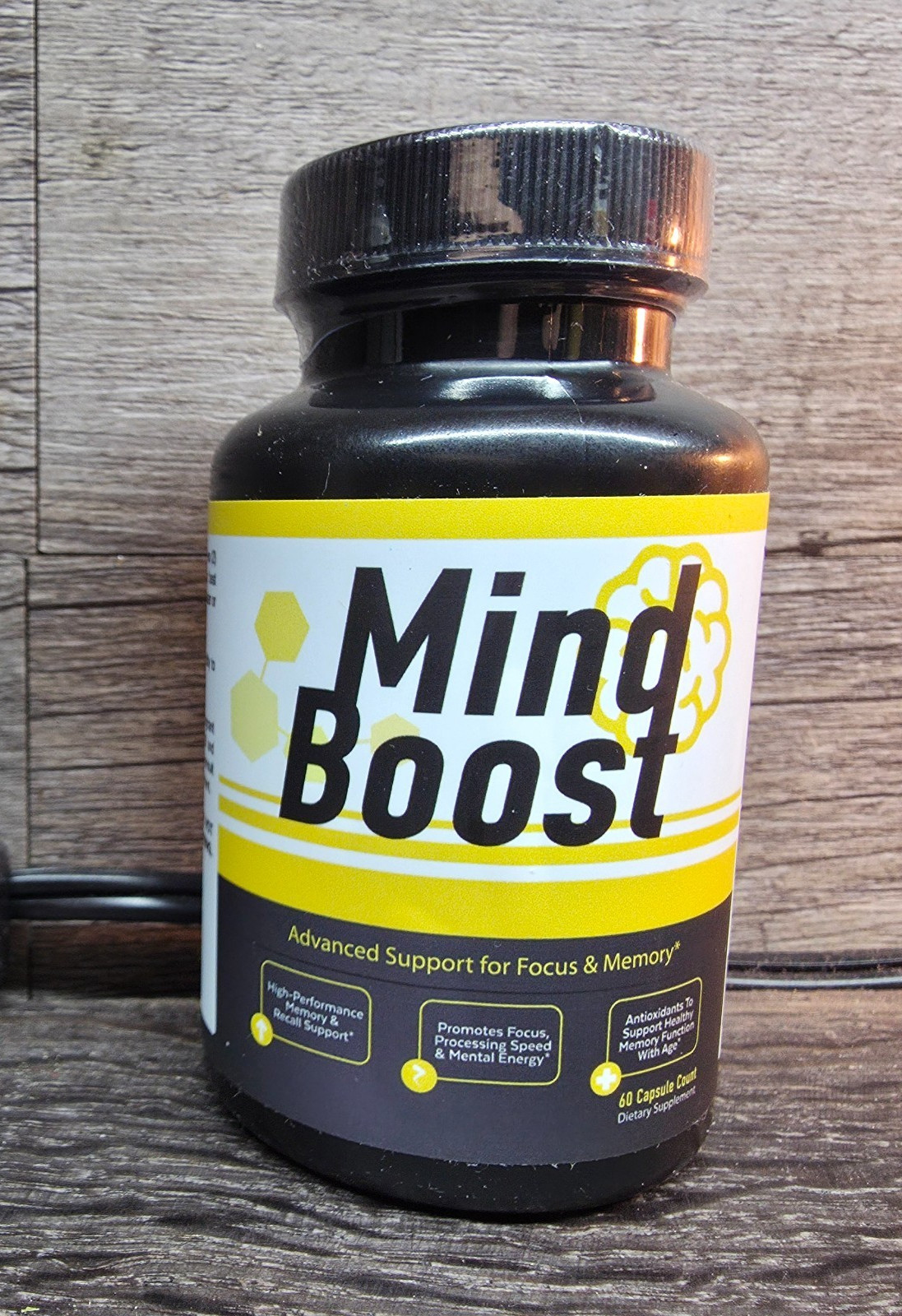 MIND BOOST 60 CAPSULES 1 BOTTLE