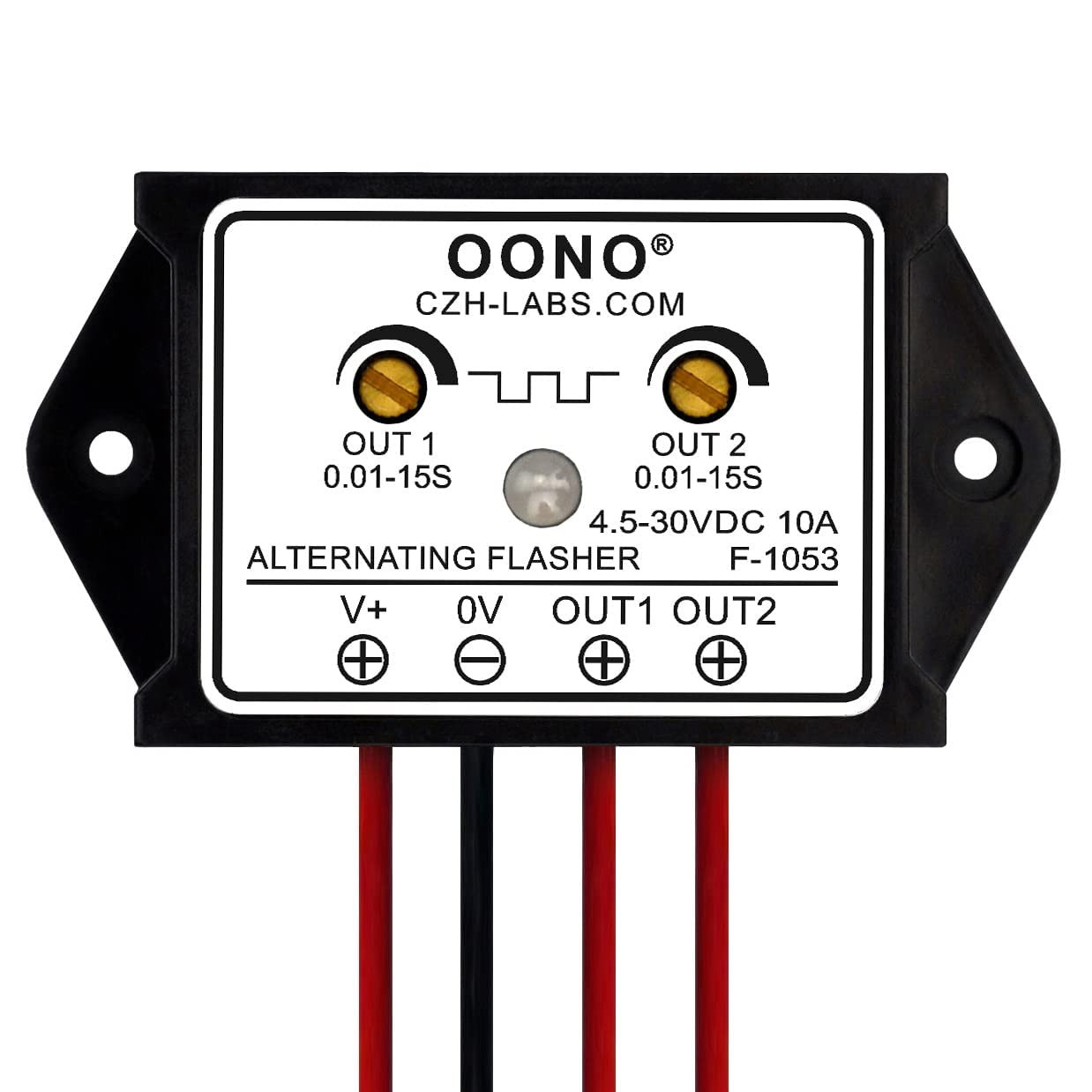 DC 4.5-30V 10A Dual Output Alternating Flasher Module