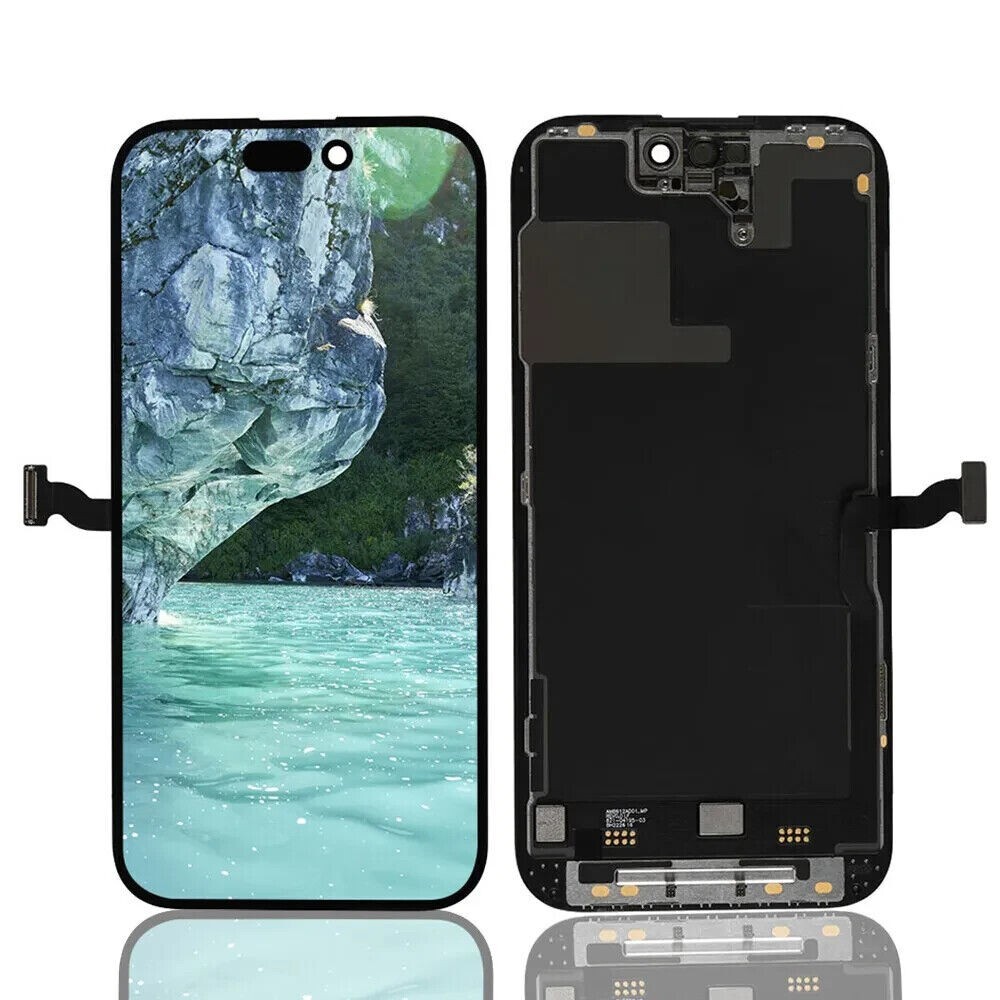 For iPhone 14 Pro Max Soft OLED Display Touch Screen LCD Digitizer Replacement