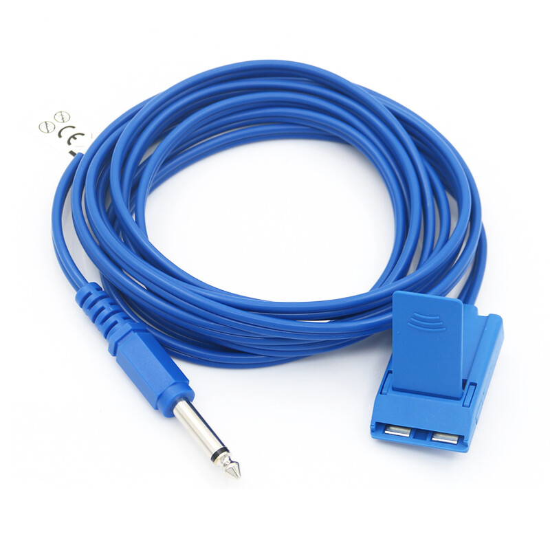 REM Patient Grounding ESU Electrosurgical Plate Cable Negative Cautery Monopole