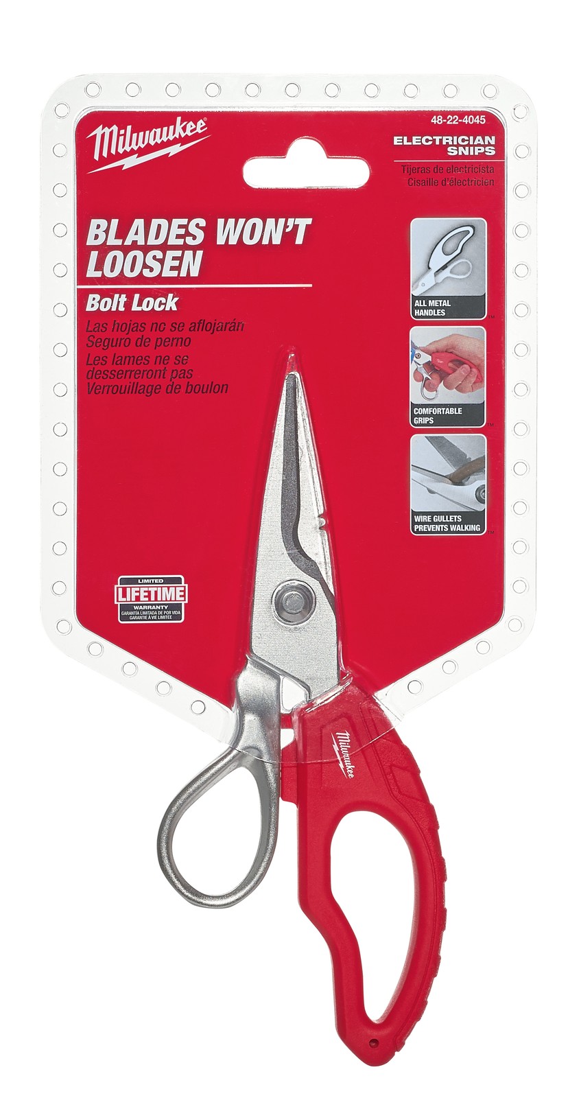 Milwaukee 48-22-4045 Electrician Snips