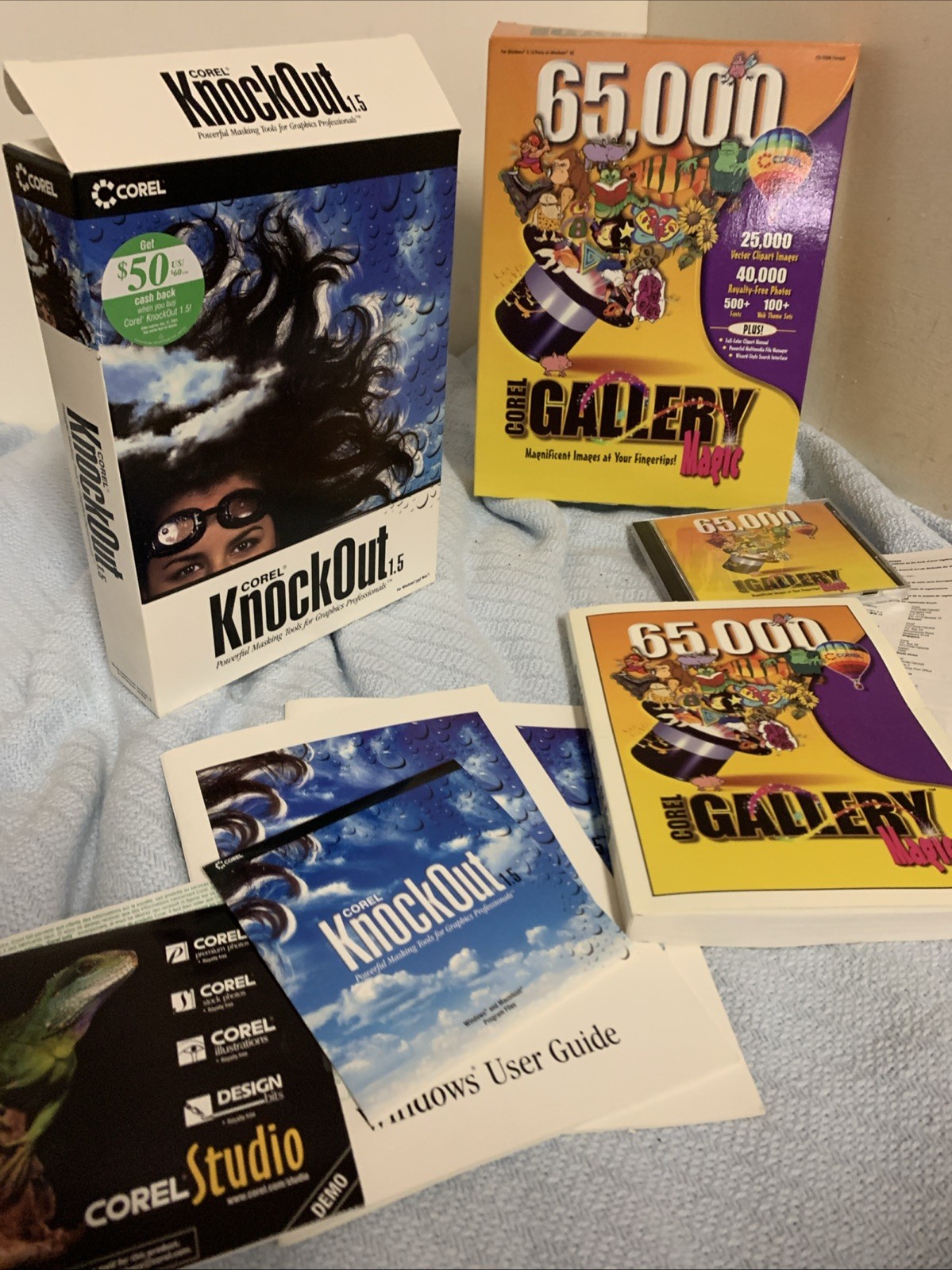 Corel Knockout 1.5 Gallery 65,000 Royalty Free Vector Clip art Photos Vintage