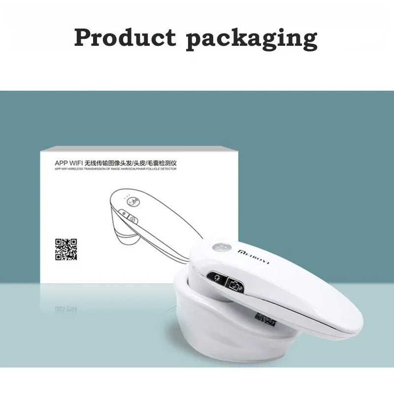 Professional Wifi Wireless Skin Analyzer Hair Scalp Detector Digital Microscope