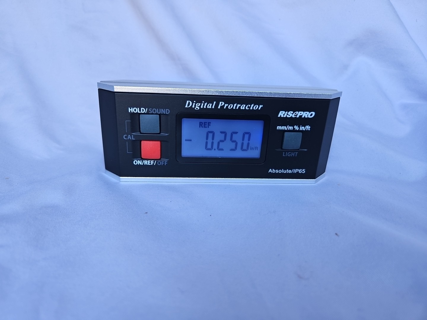 Inclinometer RISEPRO Digital Protractor Angle Finder Level Inclinometer