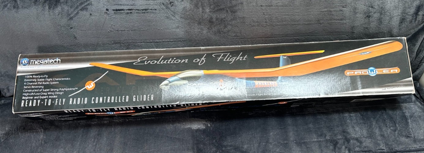 Megatech Prowler Electric 51" Sailplane RC Model Kit Open Box