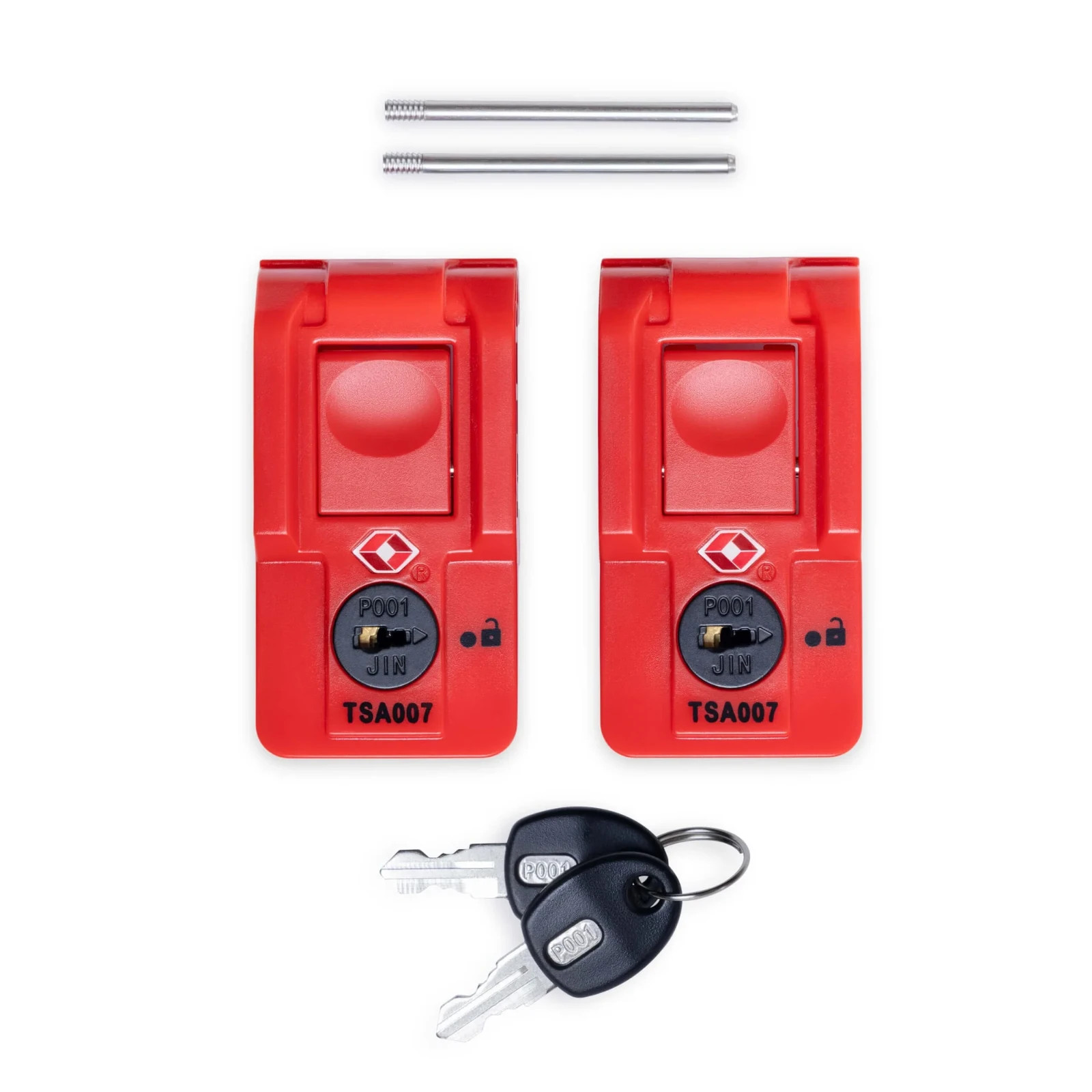 INT - Red Pelican 1535 & 1615 AIR replacement TSA Locking Latches.