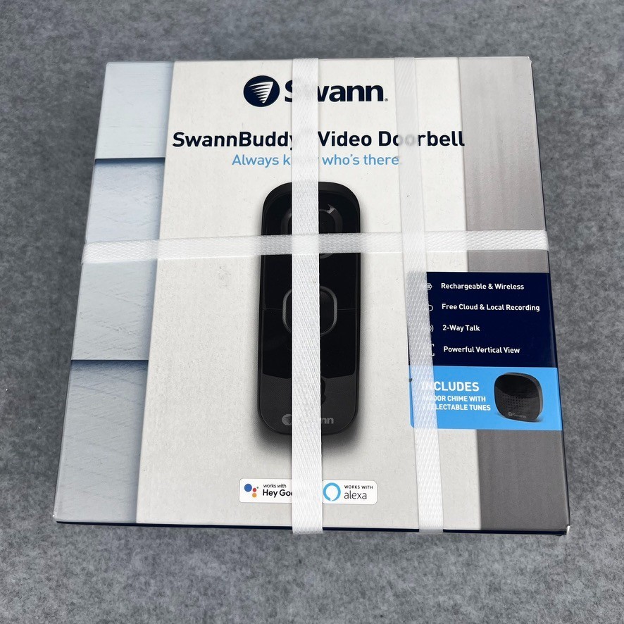 Swann Buddy Wireless Video Doorbell and Chime SwannBuddy