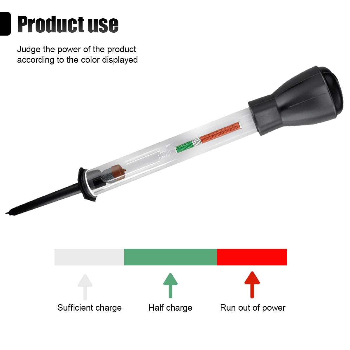 Car Battery Hydrometer Tester Precision Density Meter Diagnostic Tool