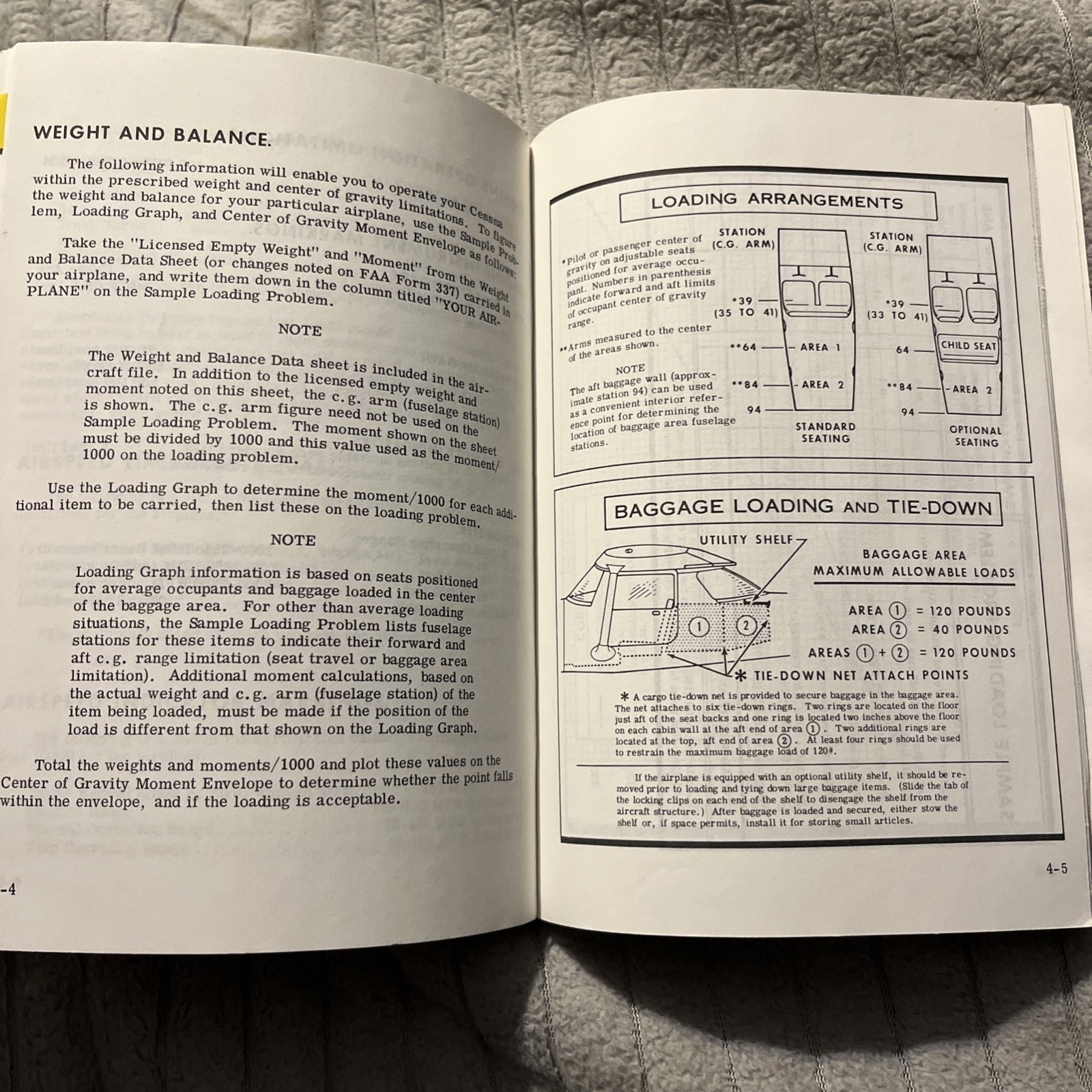 1972 Cessna airplane model 150 owners manual