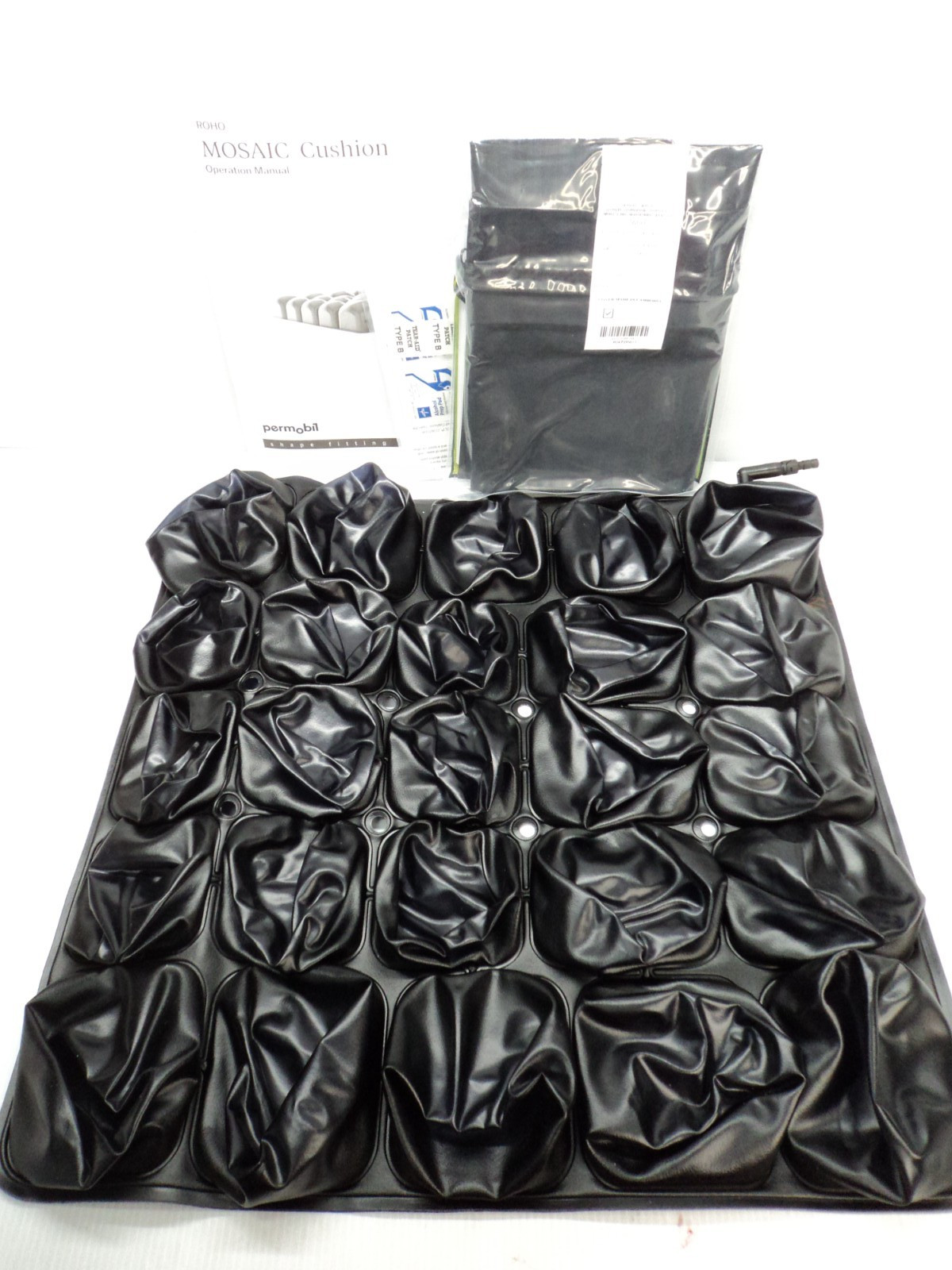 ROHO Mosiac 18.25" x 18.25" Wheelchair Cushion MOS1818HD w/ Heavy Duty Cover