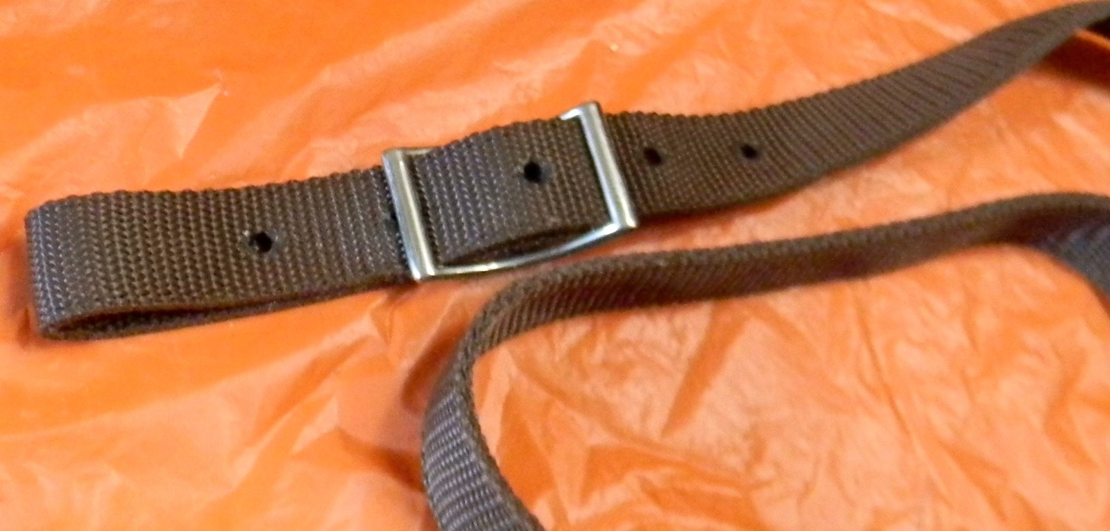 NEW Tex Tan Western Saddle Brown Nylon Web Tie Down 4ft Adjustable 1" Wide