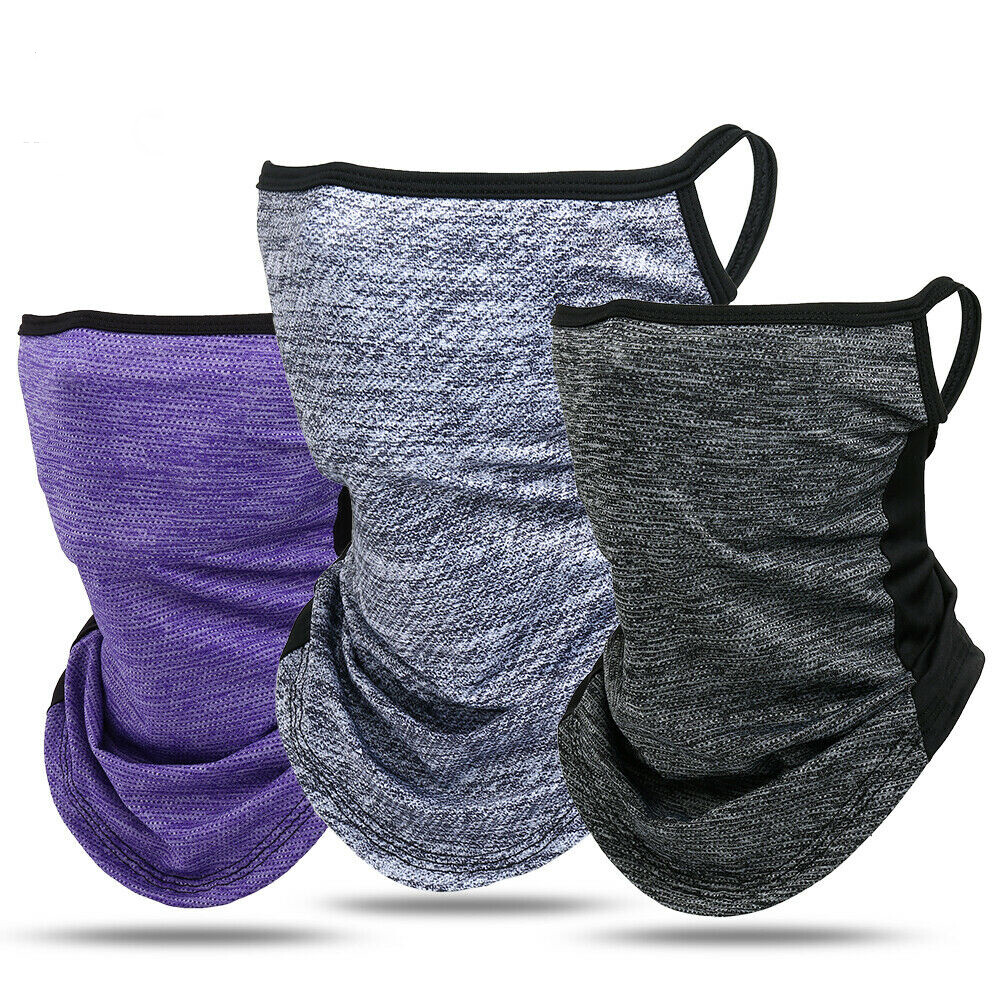 UV Protection Face Mask Neck Gaiter Outdoor Sports Fishing Scarf for Men Women