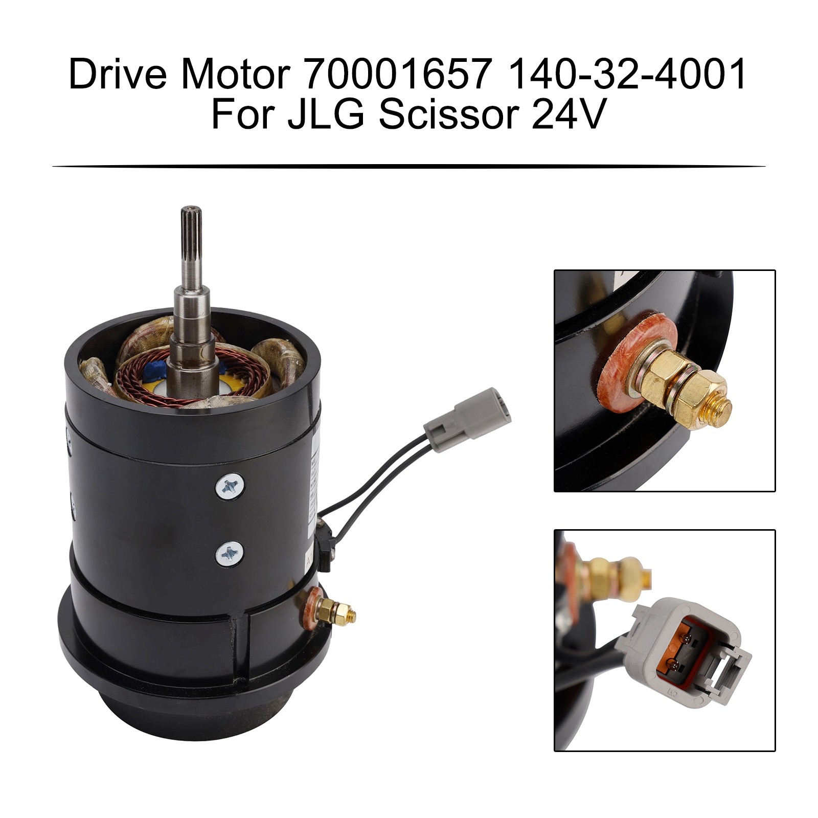 🚀Drive Motor 70001657 140-32-4001 For JLG Scissor 2030ES 2630ES 2646ES 3246ES