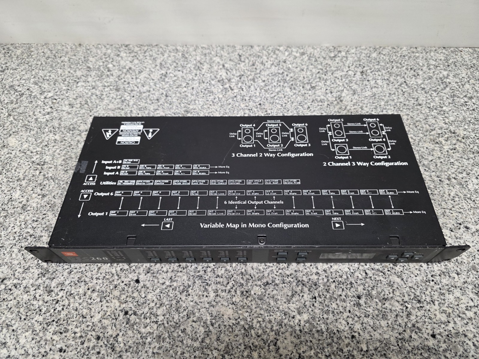 JBL DSC260 Digital System Controller